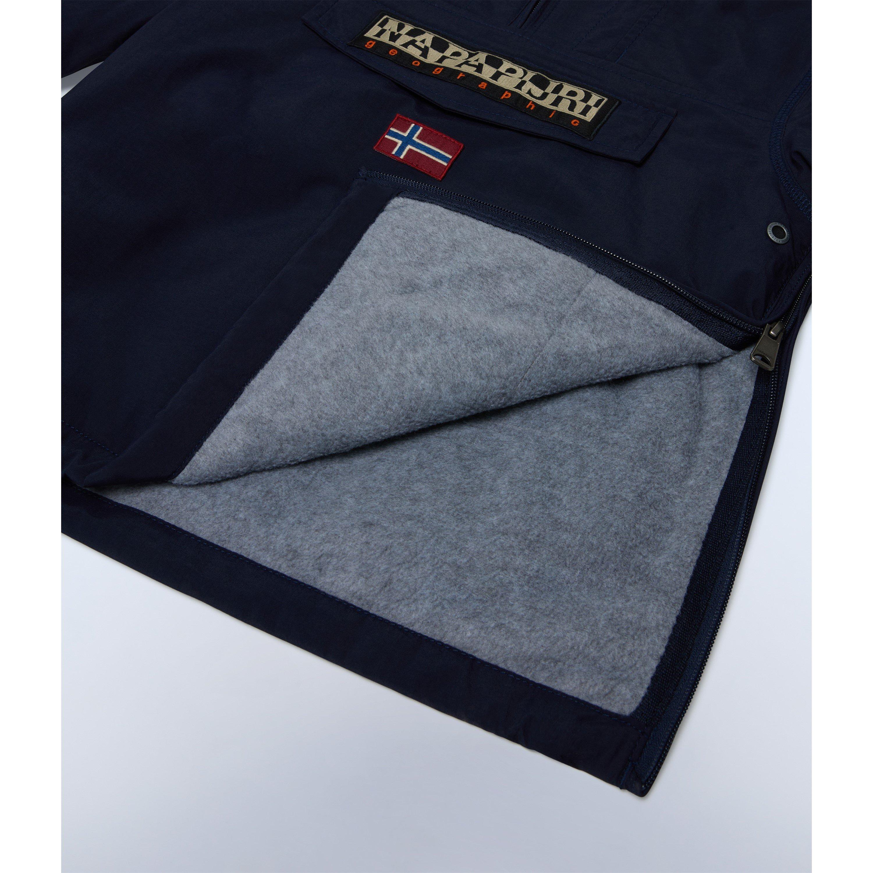 Blu Marine 176 - Napapijri - Kids' Rainforest Water and Wind Resistant Rain Anorak - 4