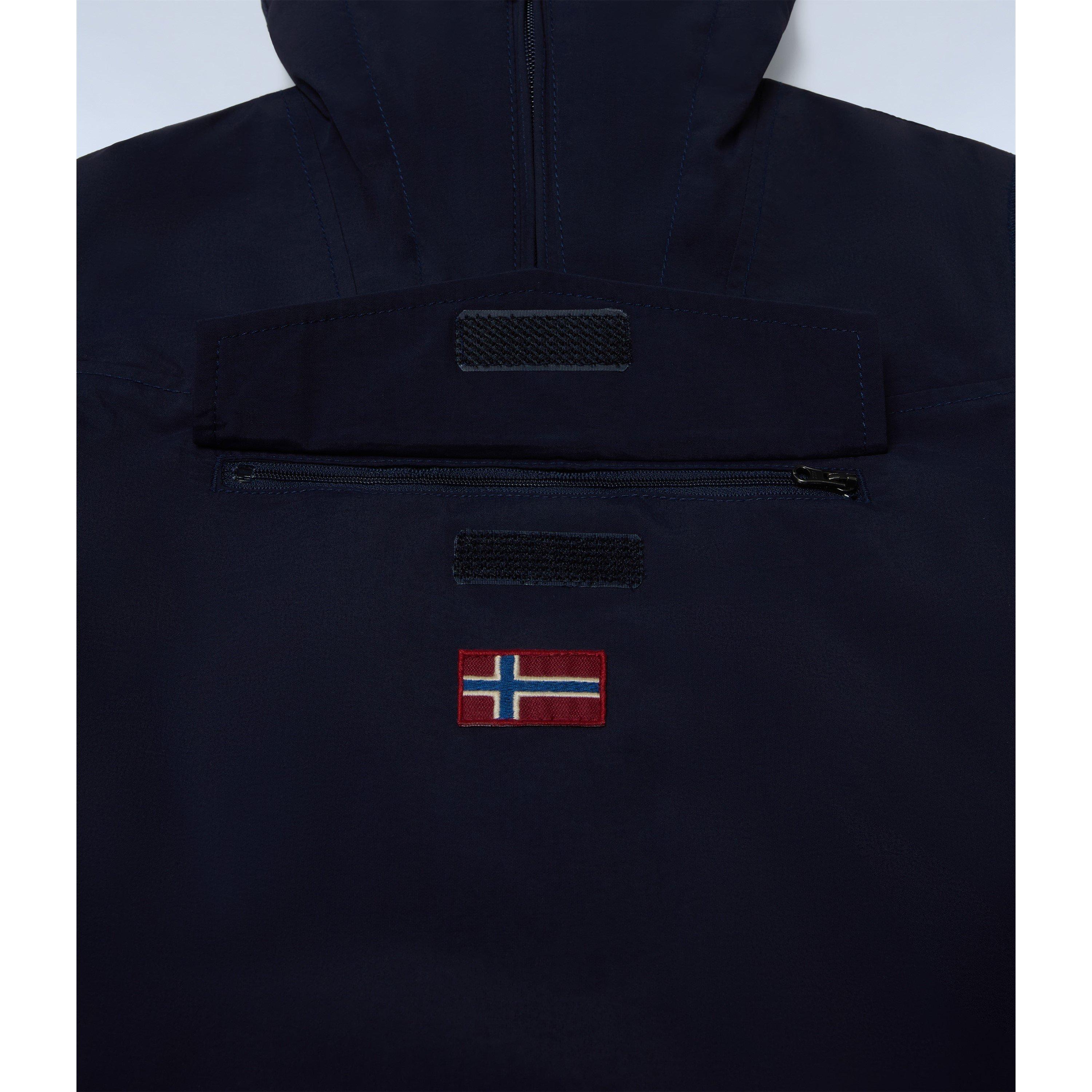 Blu Marine 176 - Napapijri - Kids' Rainforest Water and Wind Resistant Rain Anorak - 6