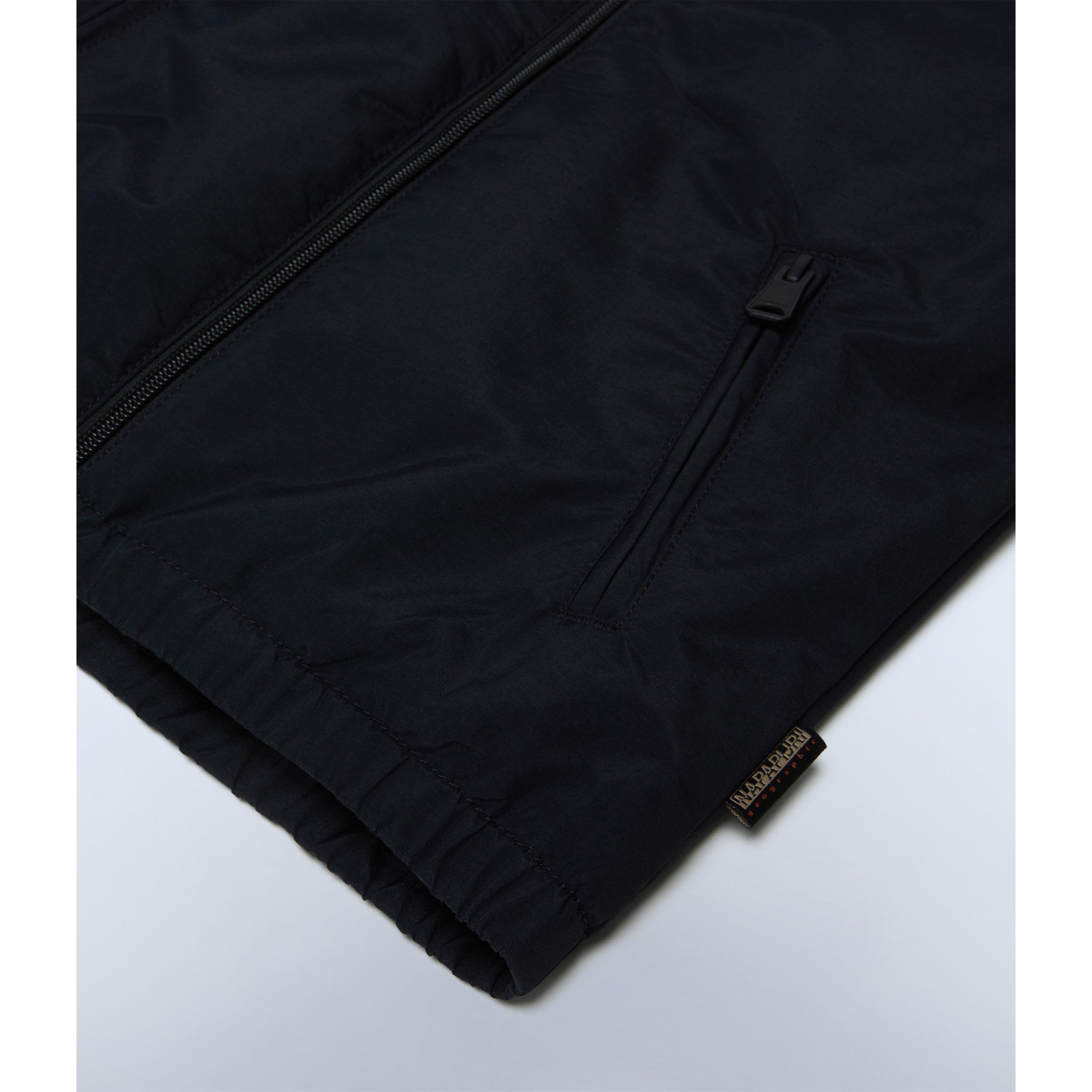Black 041 - Napapijri - Kids' Scott Water Resistant Wind Resistant Recycled Polyester Rain Anorak - 4