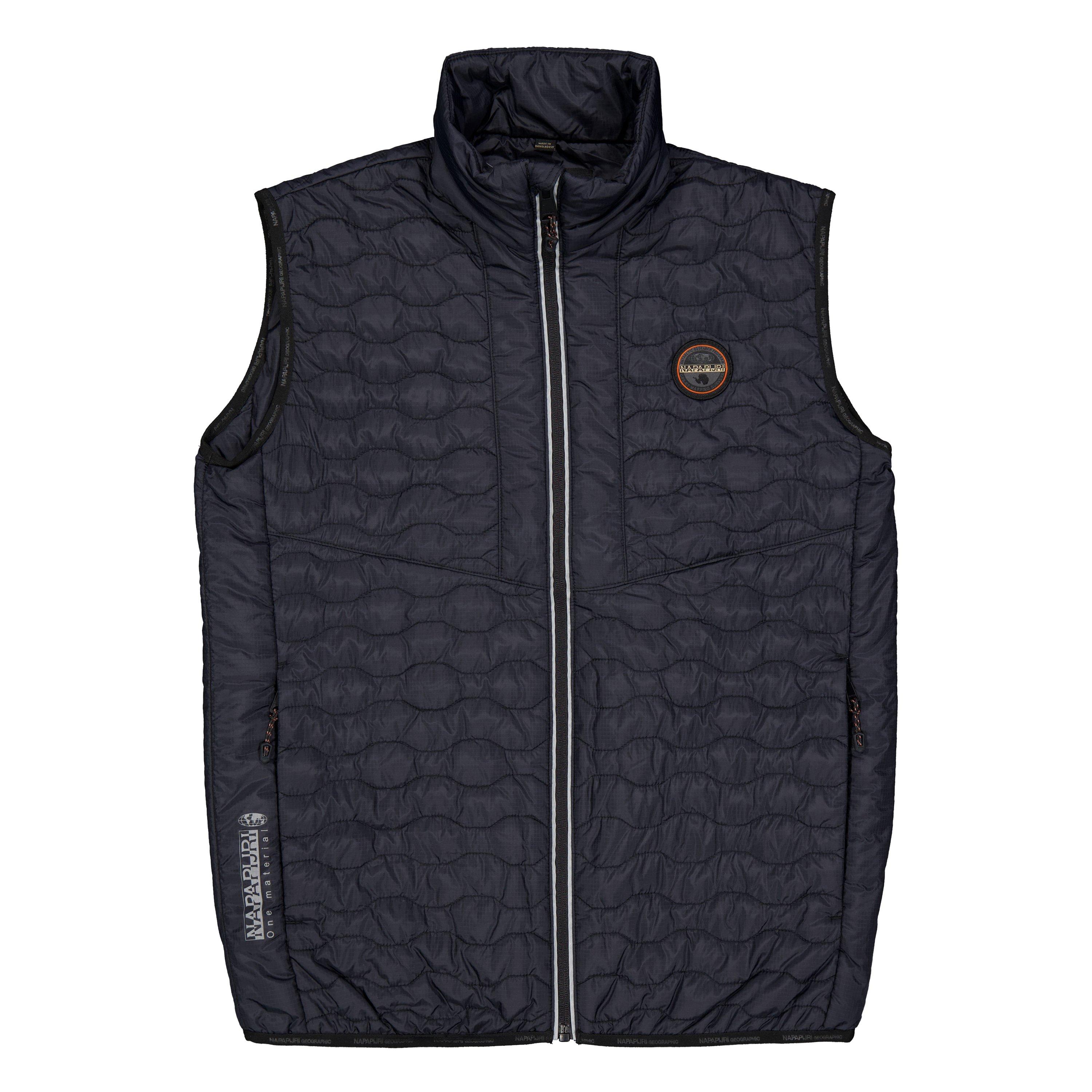 Black 041 - Napapijri - Kids' Sarine Lightweight Puffer Sleeveless Gilet - 1