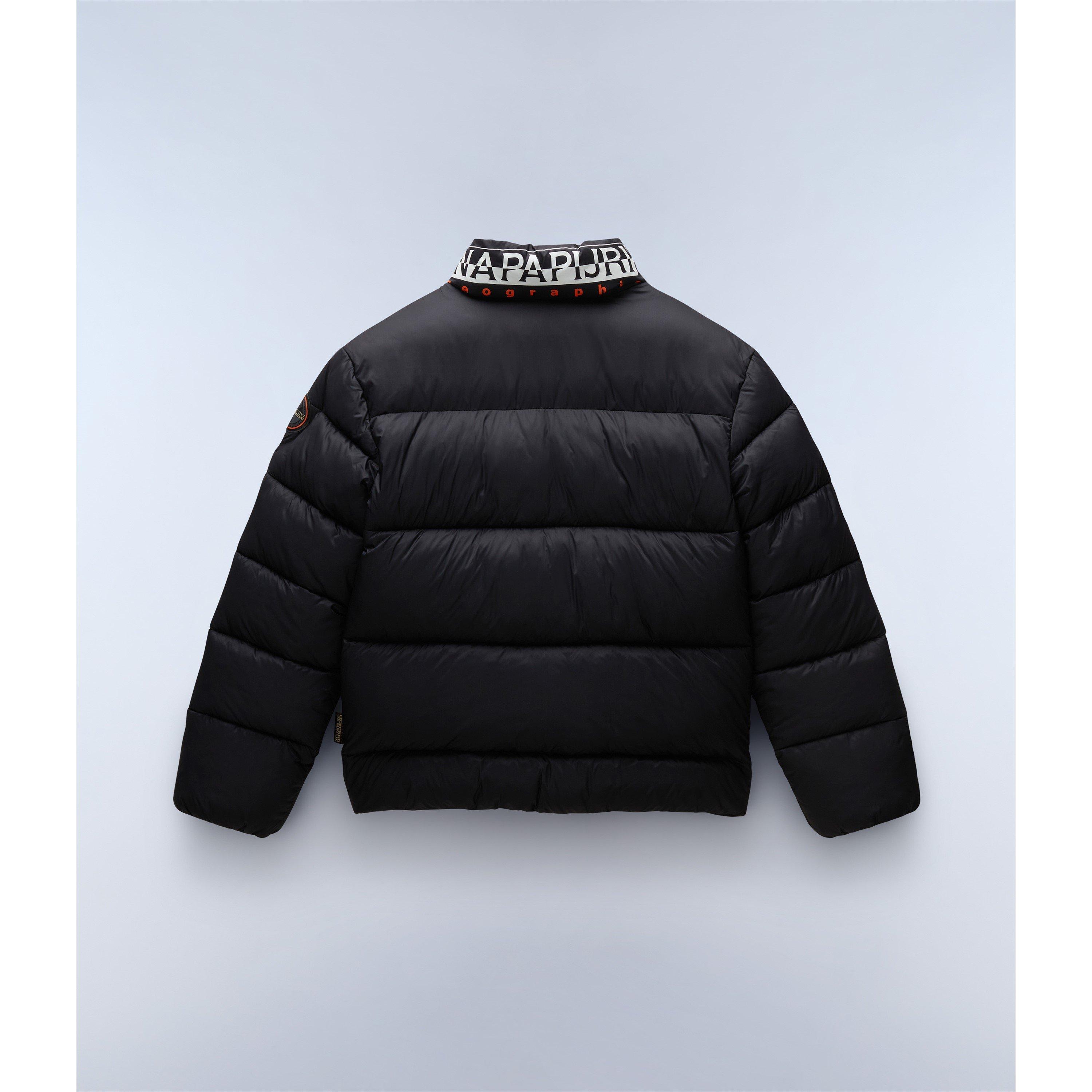 Black 041 - Napapijri - Kids' Carrel Insulated Short Puffer Jacket - 2