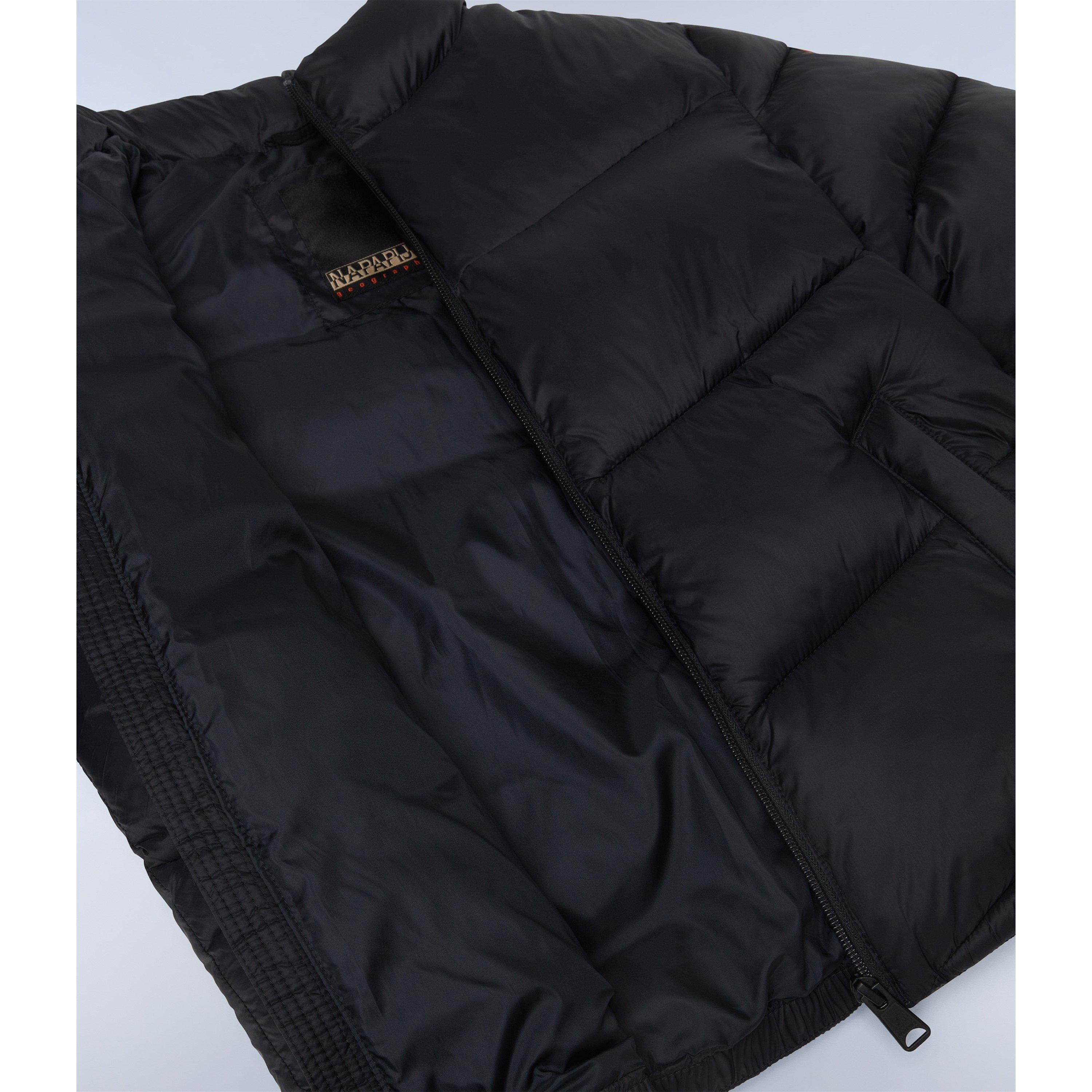 Black 041 - Napapijri - Kids' Carrel Insulated Short Puffer Jacket - 4