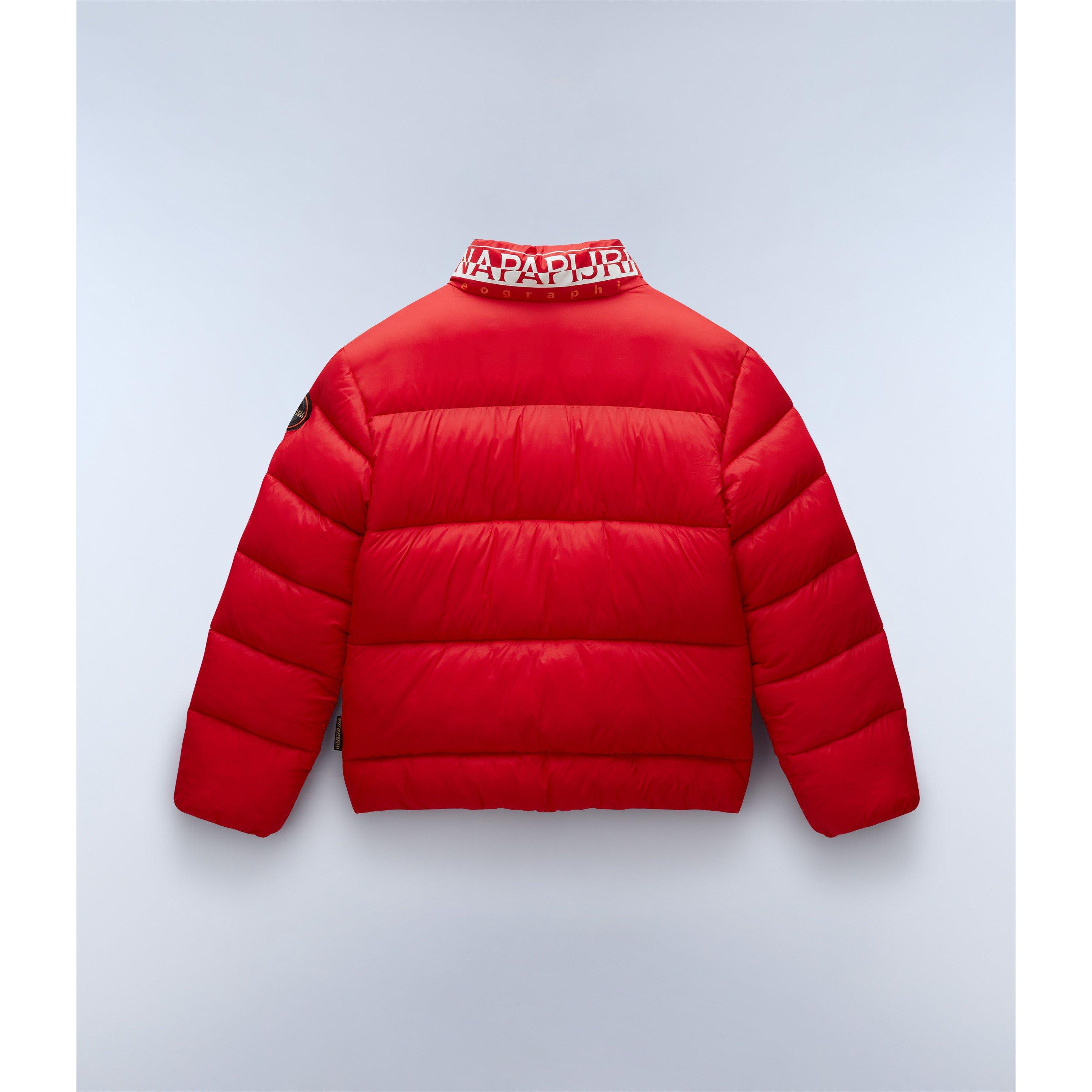Rot R06 - Napapijri - Kids' Carrel Insulated Short Puffer Jacket - 2