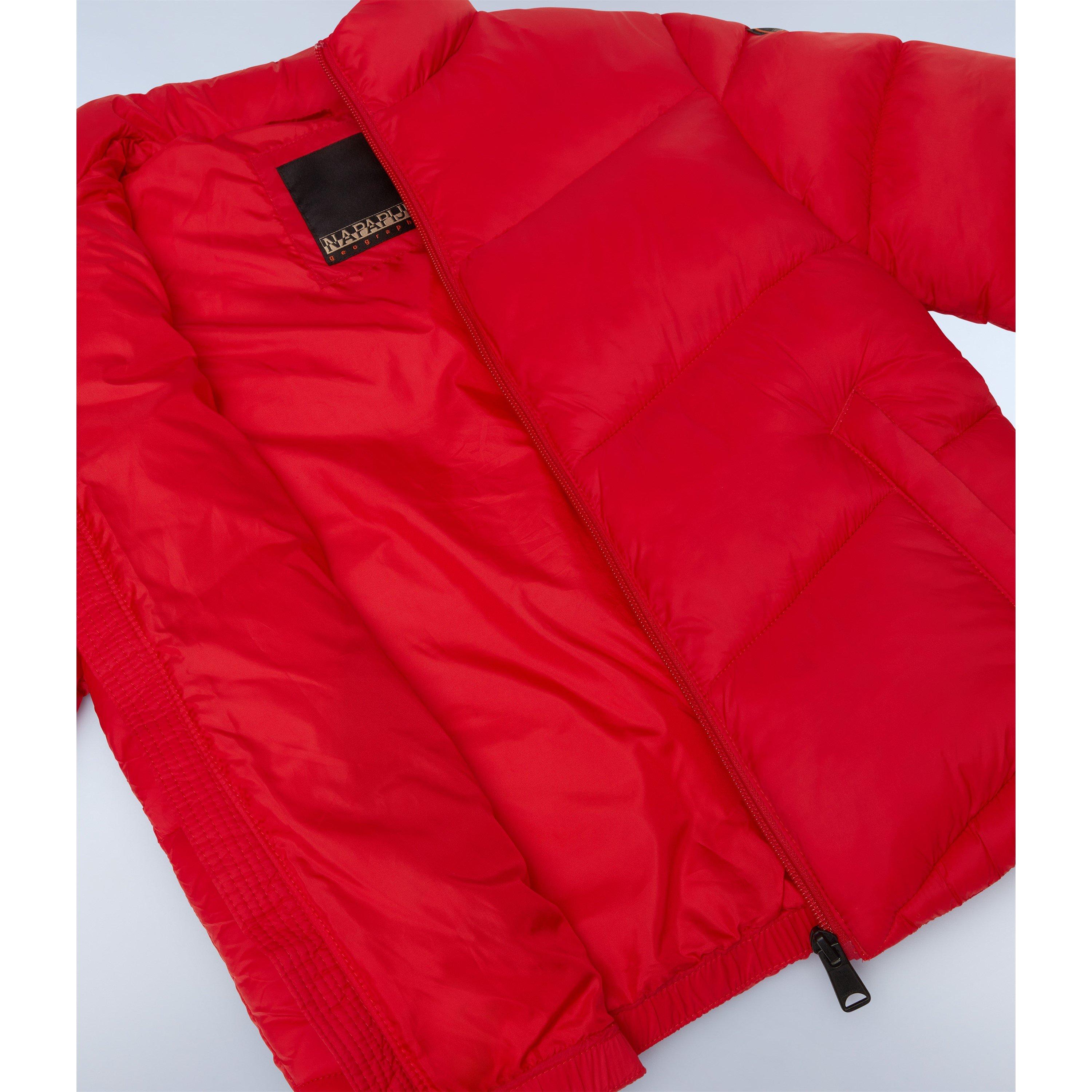 Rot R06 - Napapijri - Kids' Carrel Insulated Short Puffer Jacket - 4