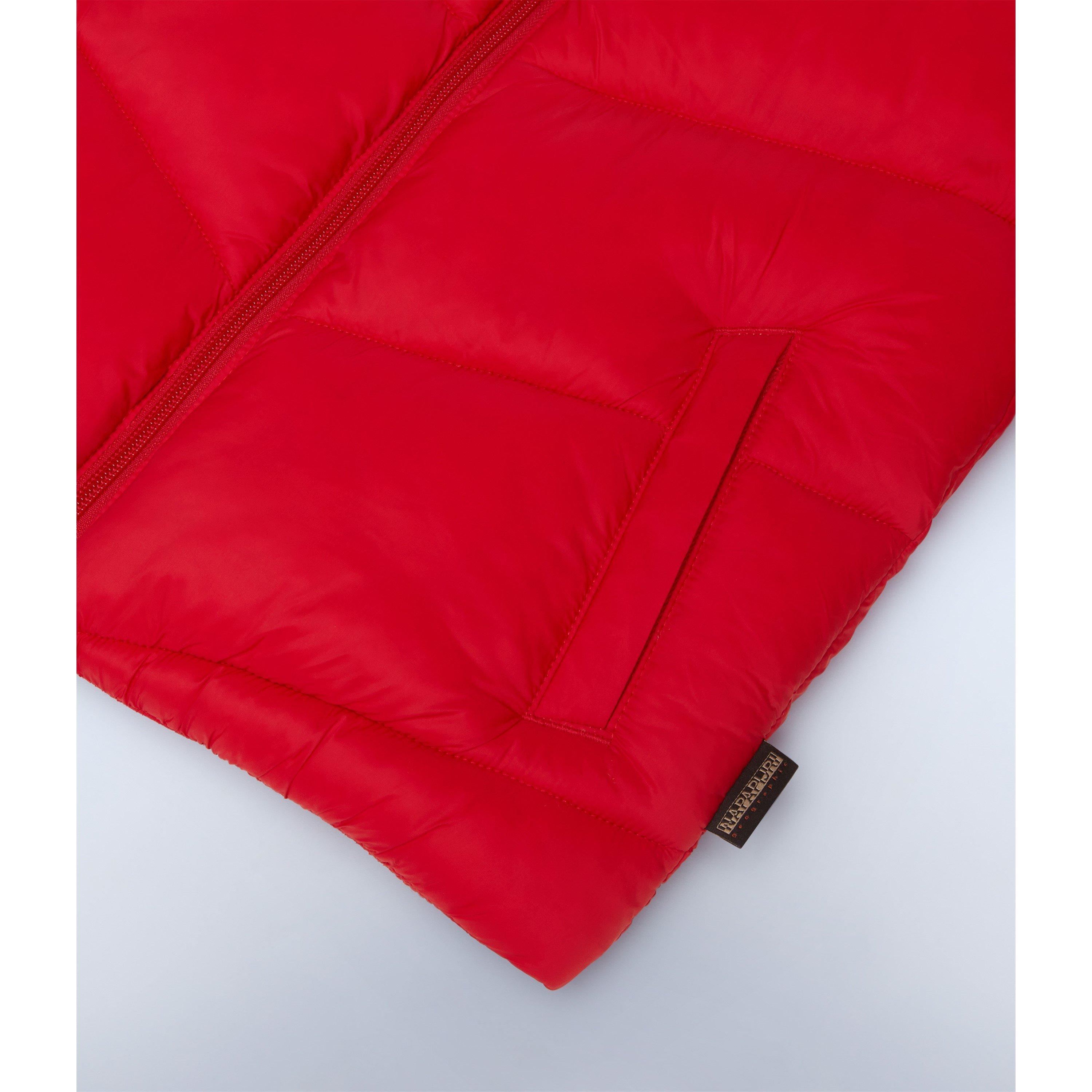 Rot R06 - Napapijri - Kids' Carrel Insulated Short Puffer Jacket - 5