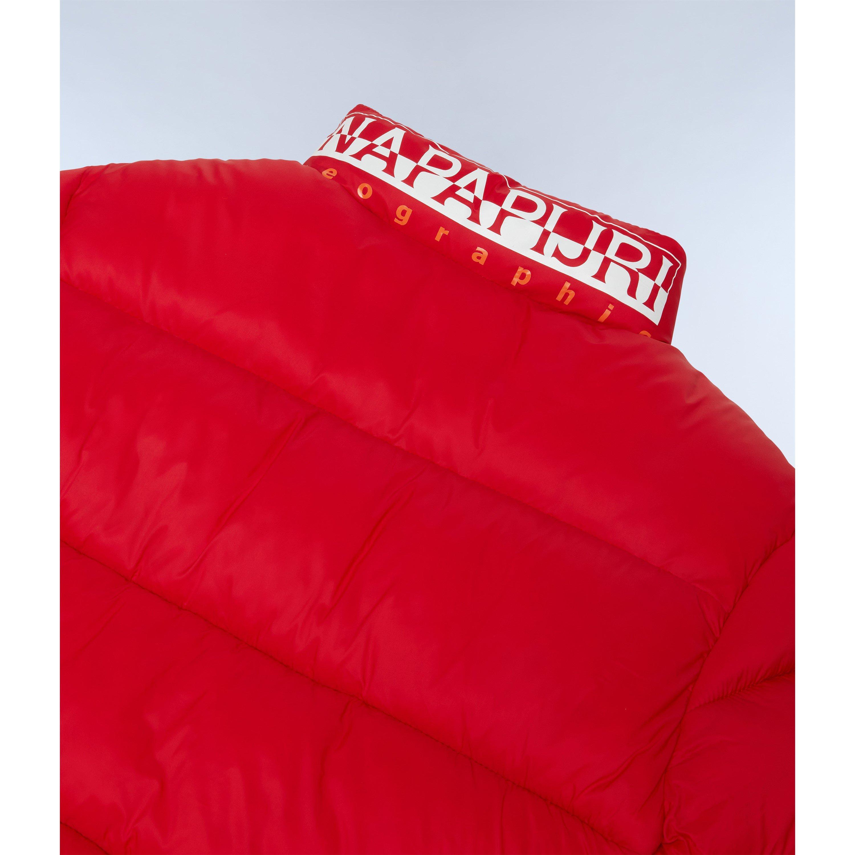 Rot R06 - Napapijri - Kids' Carrel Insulated Short Puffer Jacket - 6