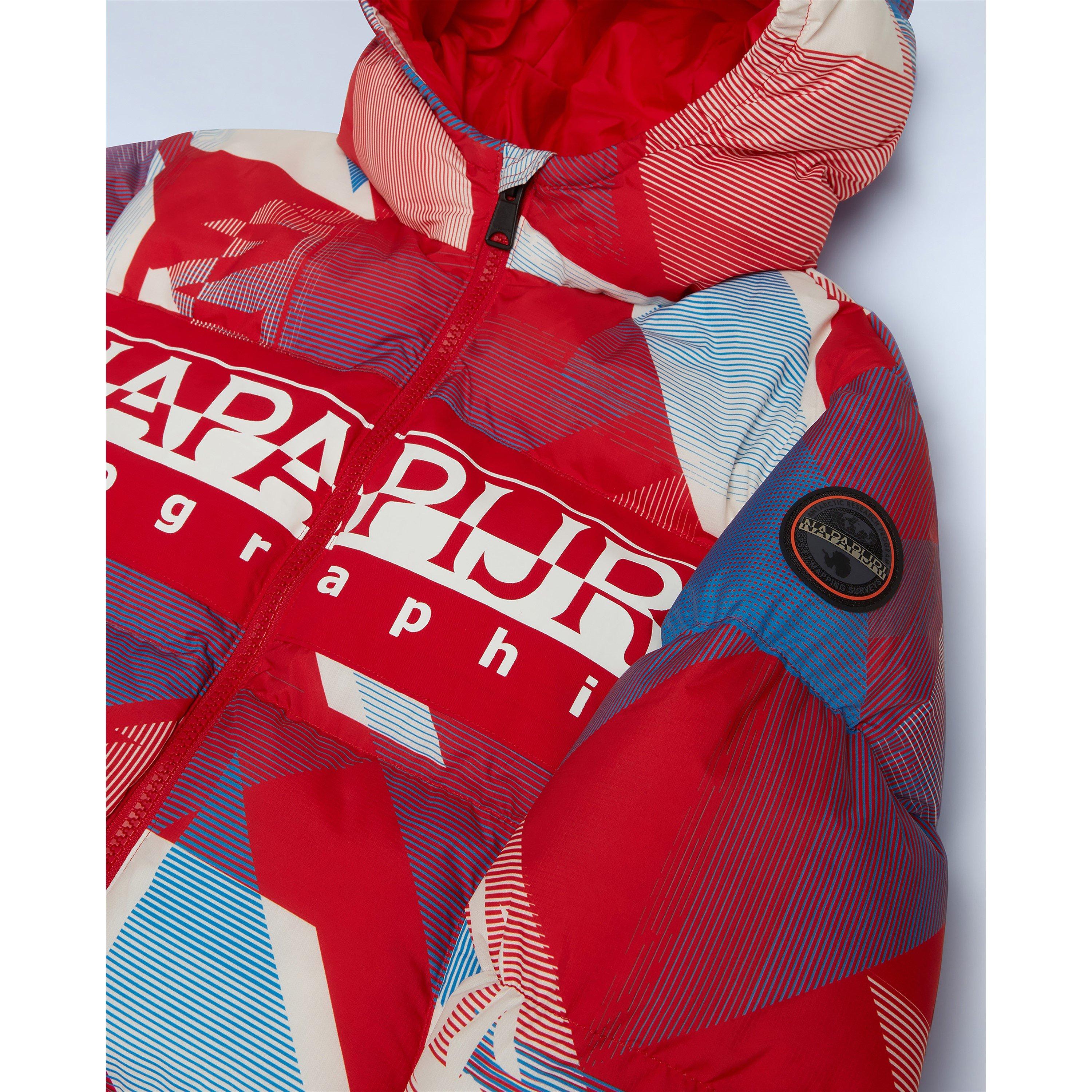 Red FCC - Napapijri - Kids' Orbe Short Puffer Jacket - 3