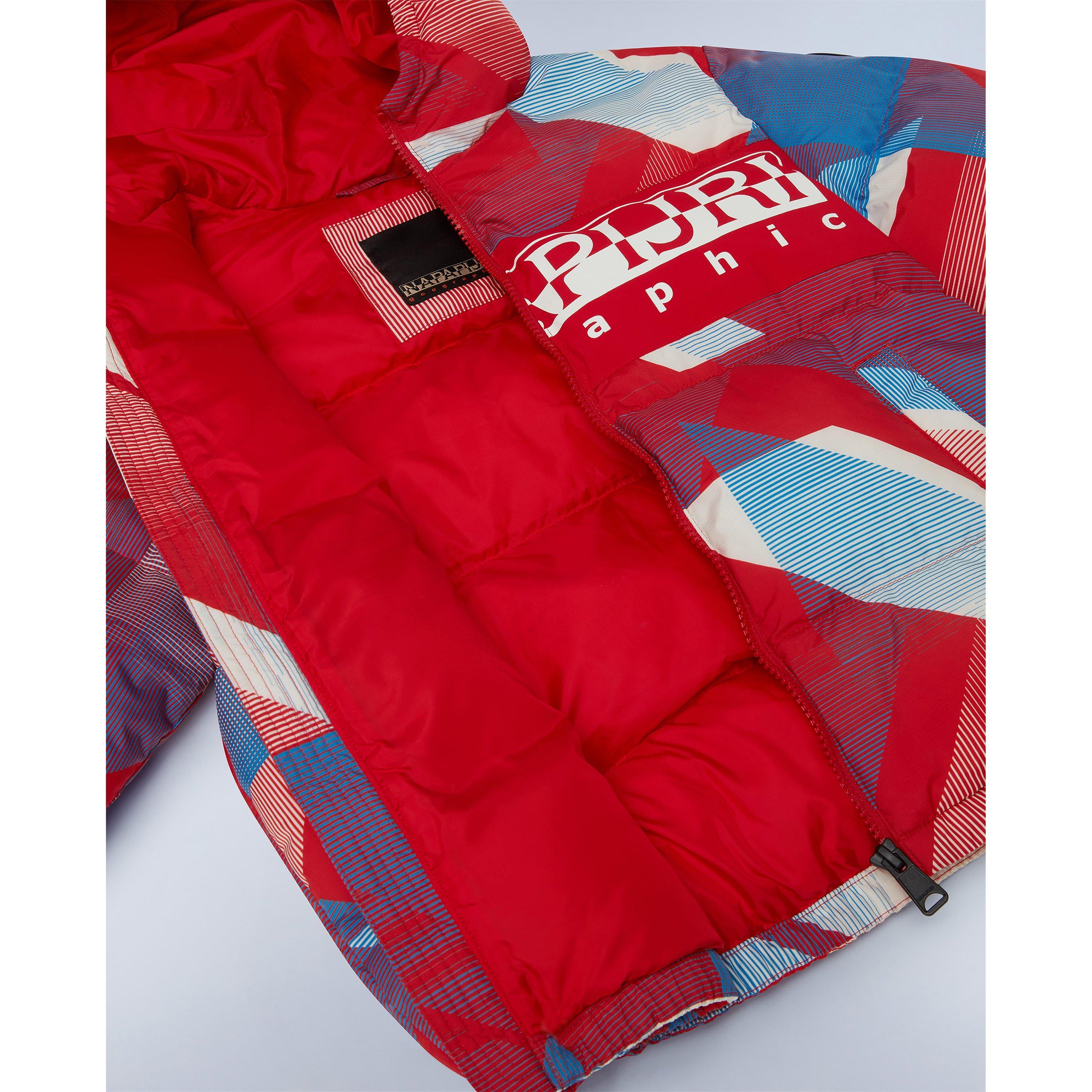Red FCC - Napapijri - Kids' Orbe Short Puffer Jacket - 4