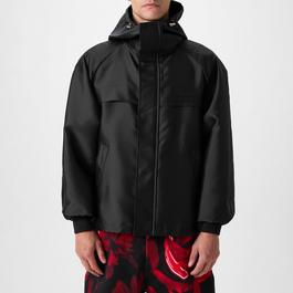 Alexander McQueen Embroidered Logo Windbreaker