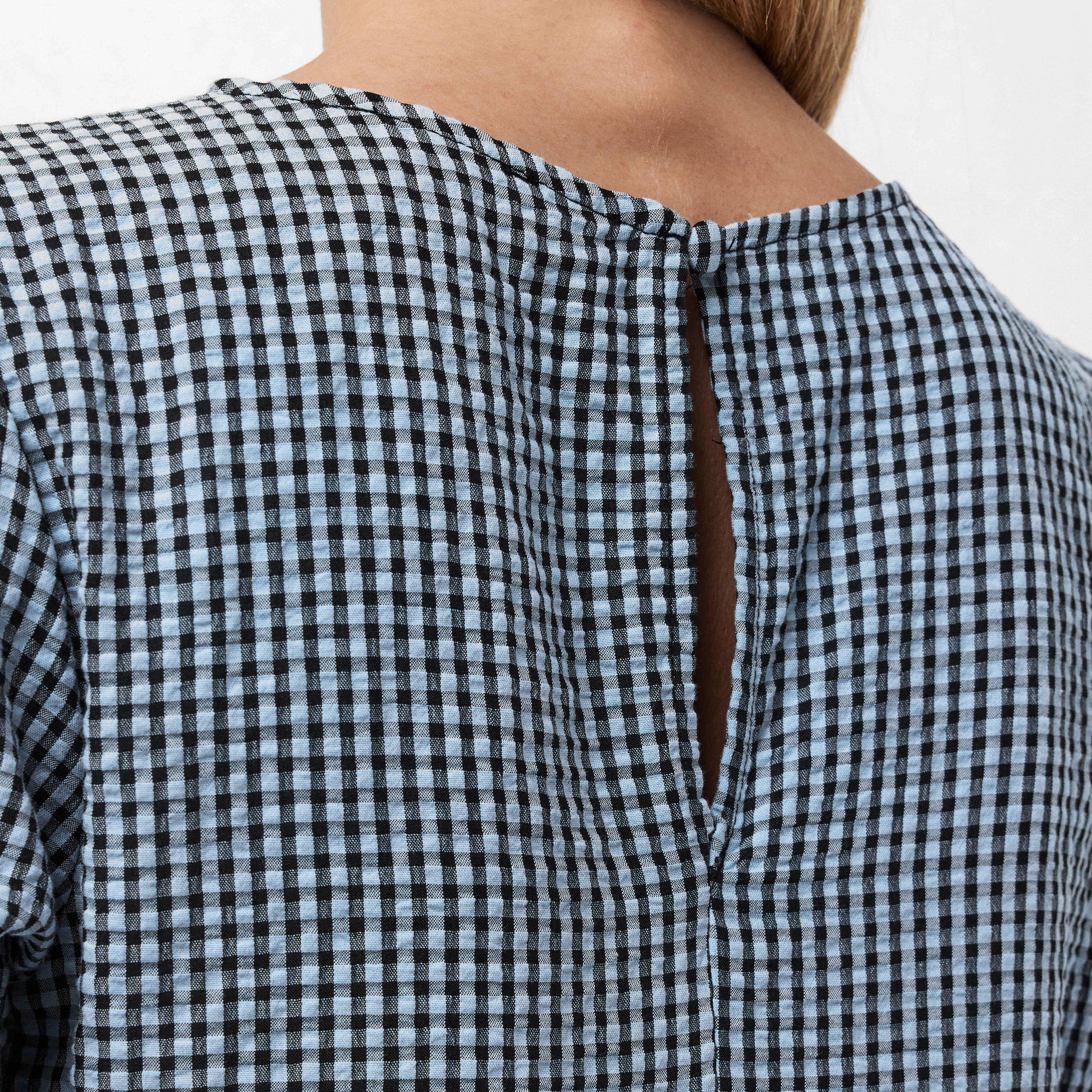 Check Blue - Nobodys Child - Rachel Smock Dress - 4