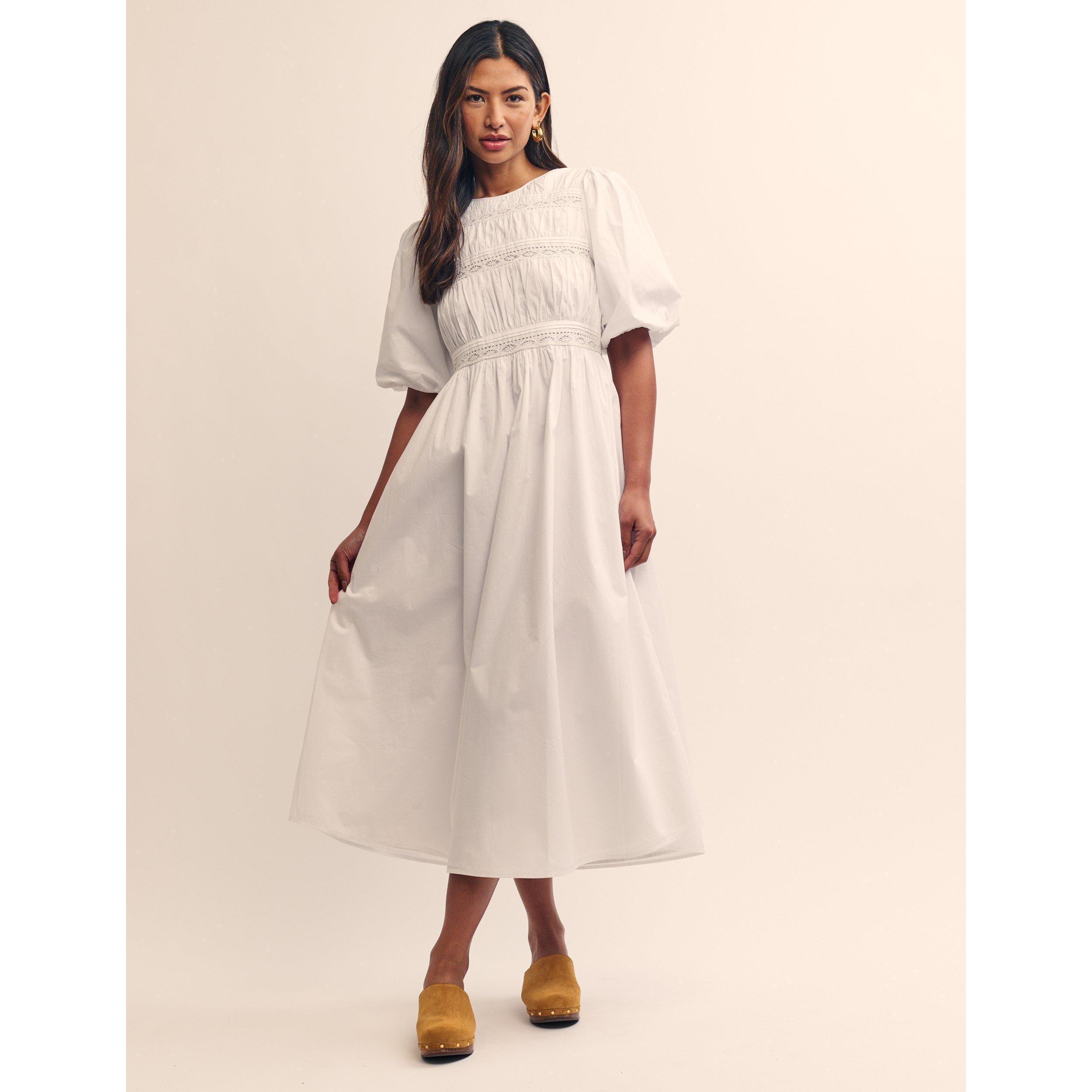 White - Nobodys Child - Mauren Smock Dress - 1