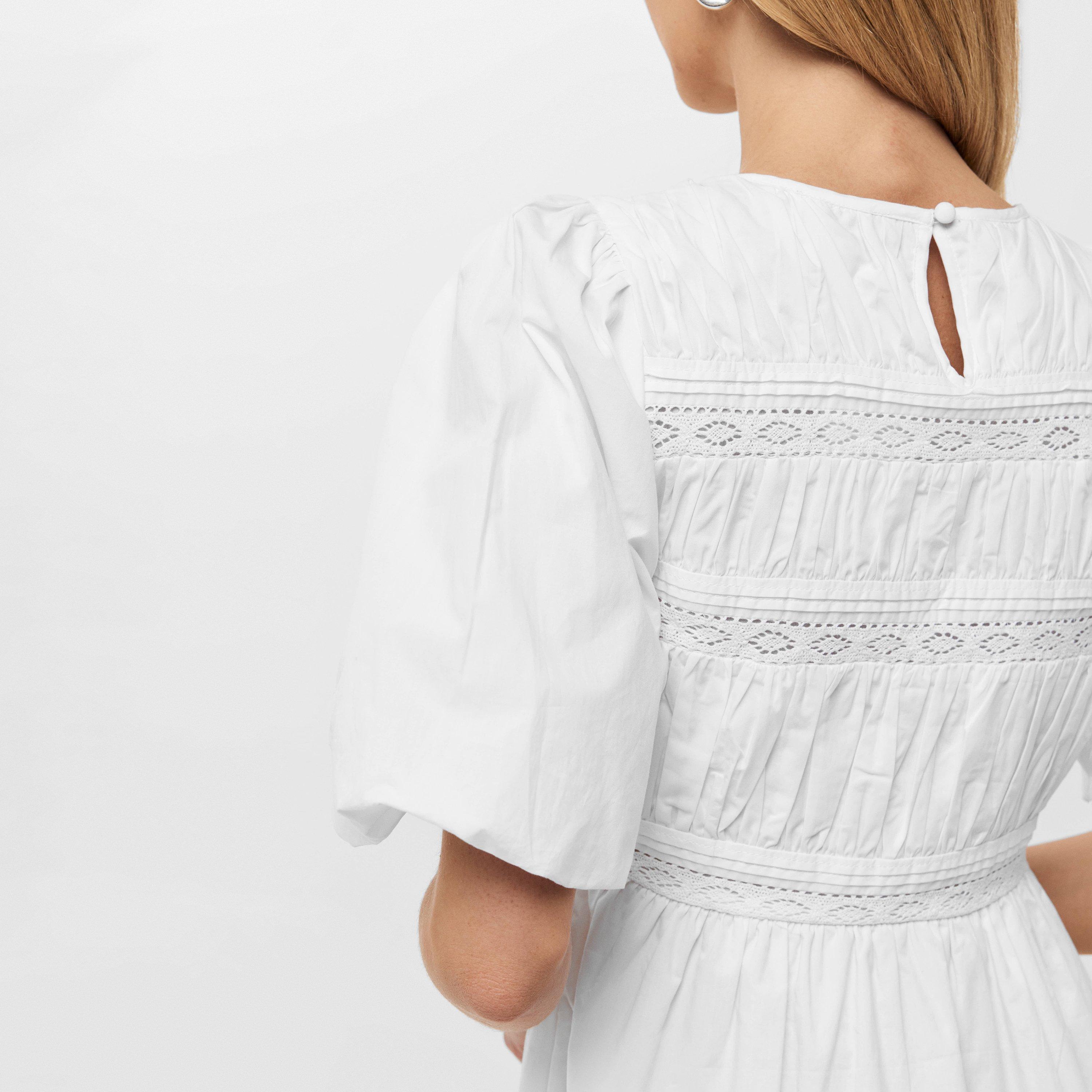 White - Nobodys Child - Mauren Smock Dress - 4