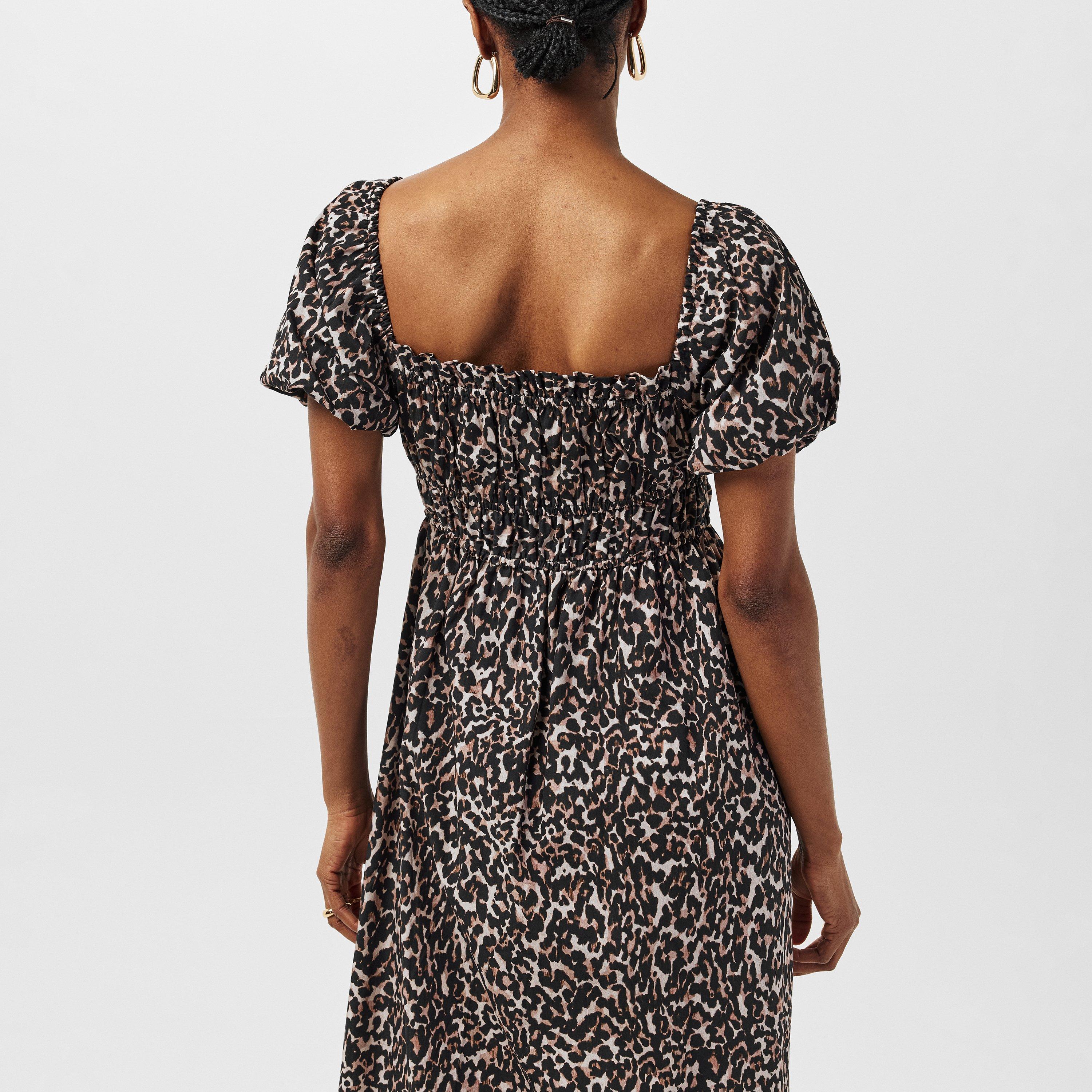 Leopard - Nobodys Child - Leopard Print Kurti Midi Dress - 4