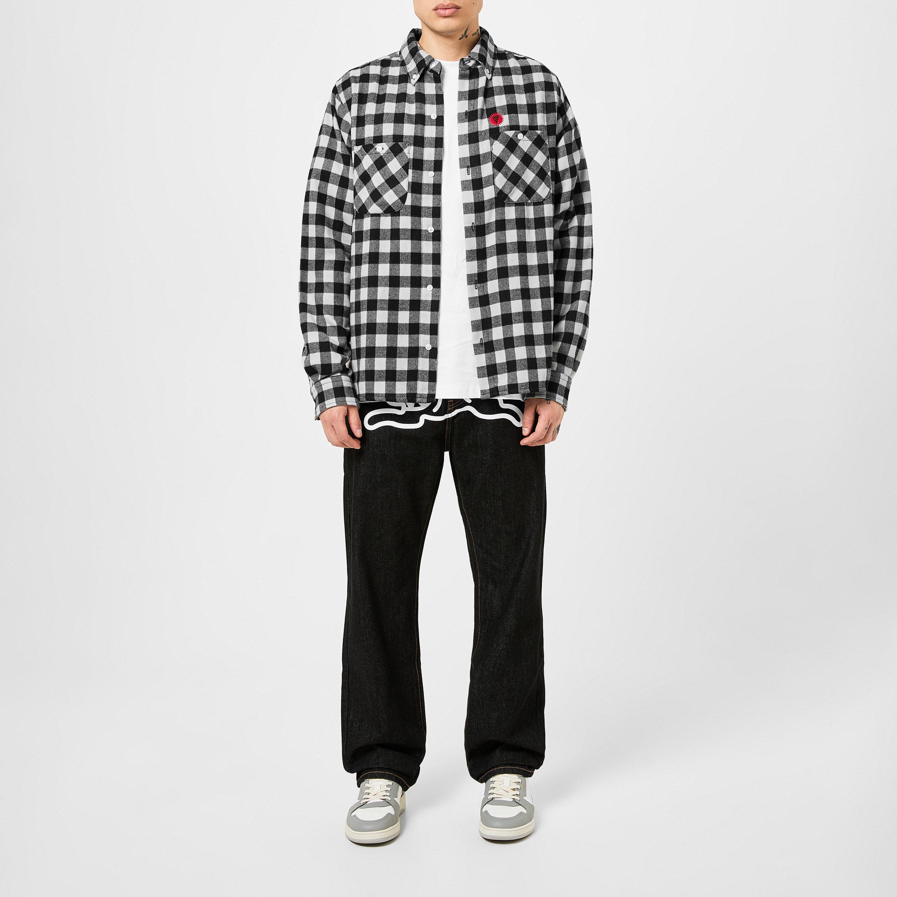 Black/White - ICECREAM - Running Dog Denim Jeans - 5