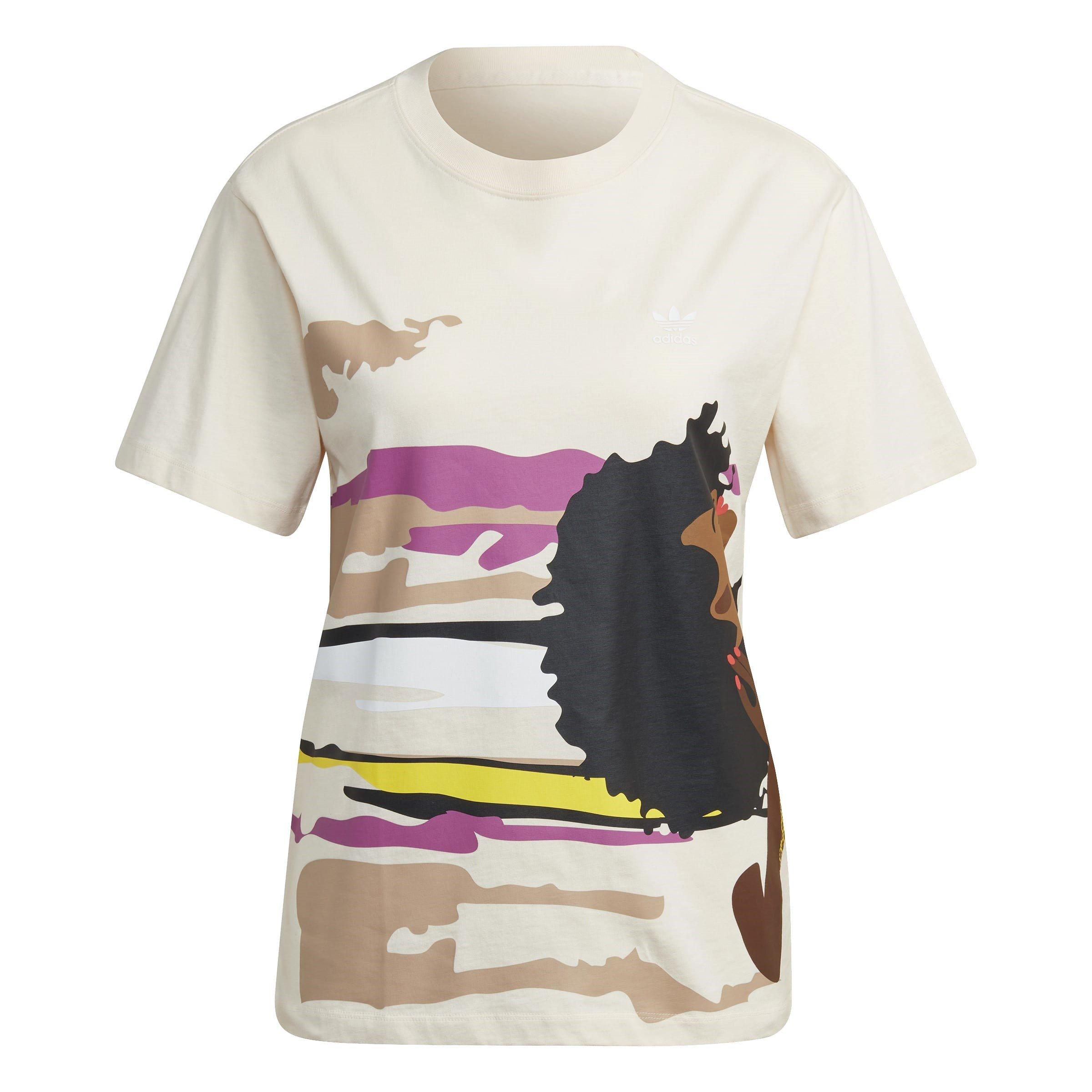 Multi - adidas Originals - adidas X Thebe Magugu Regular T-Shirt Womens - 1