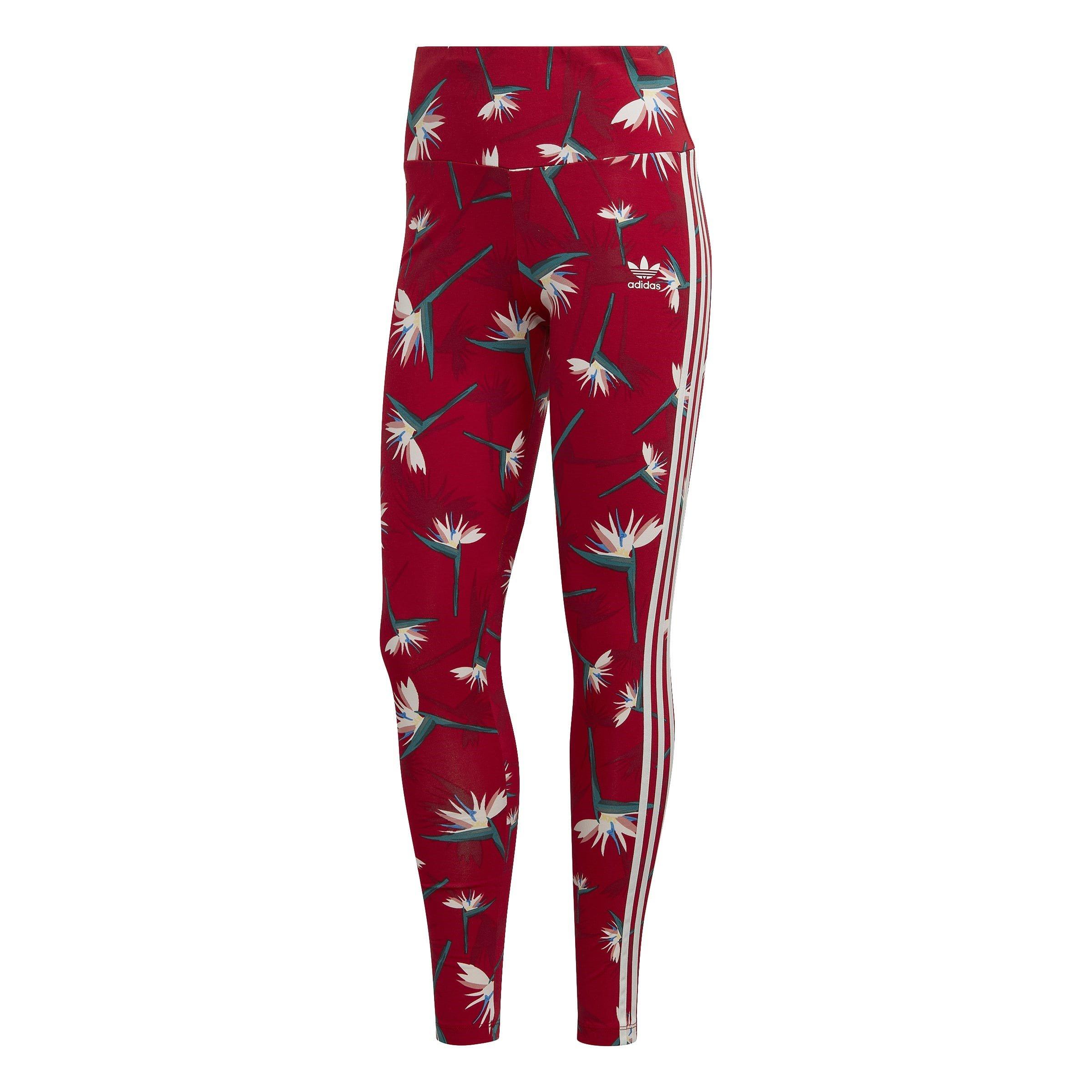 Red - adidas Originals - adidas Leggings X Thebe Magugu Womens - 1