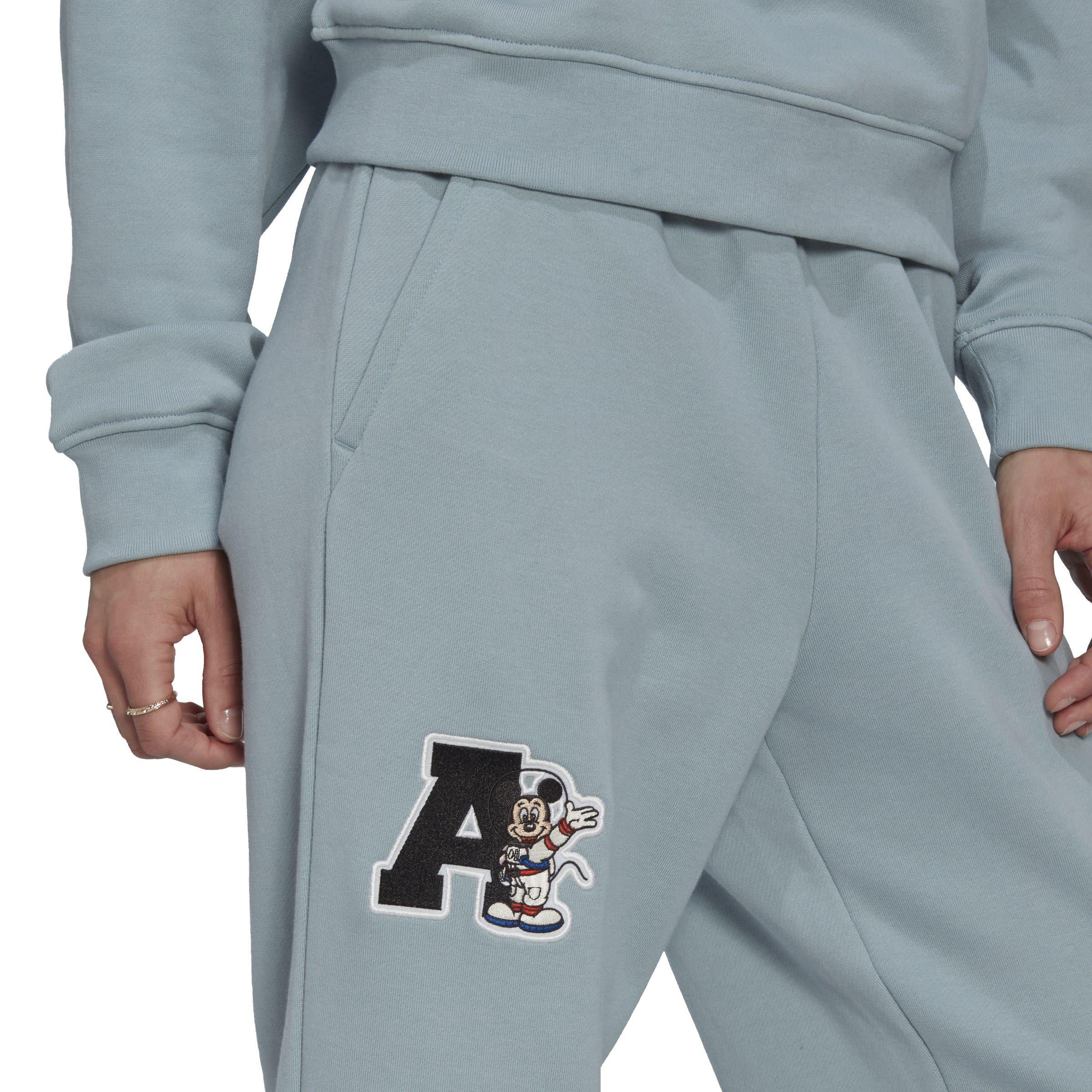 Grå - adidas Originals - Disney Closed Hem Fleece Joggers - 4