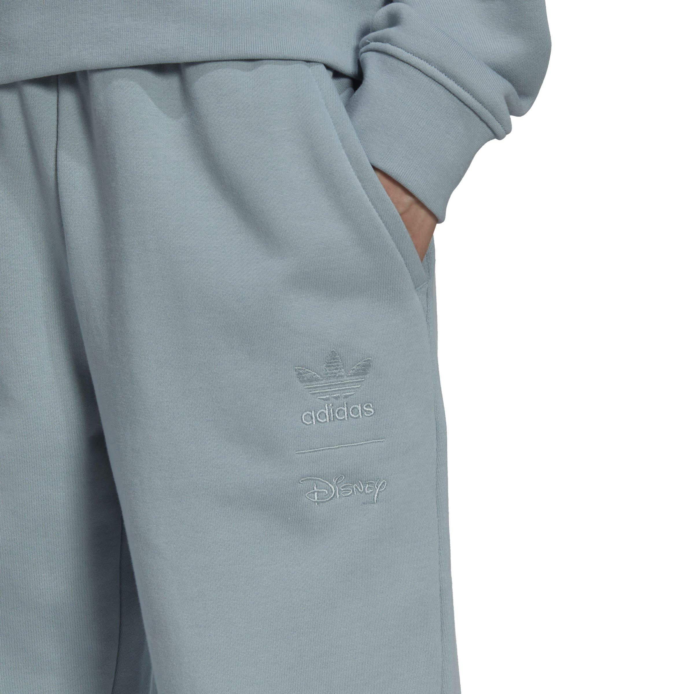 Grå - adidas Originals - Disney Closed Hem Fleece Joggers - 5