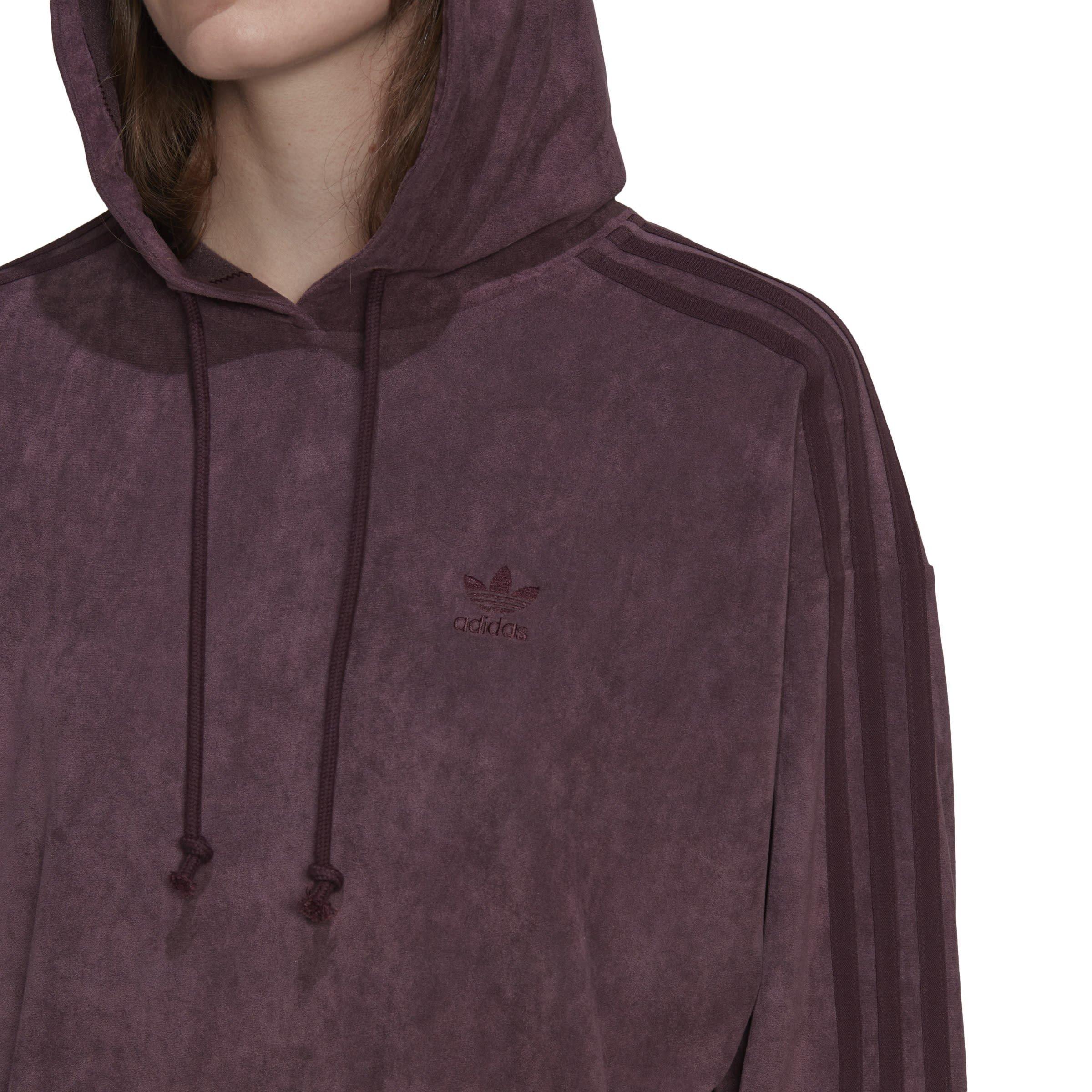 Purple - adidas Originals - Adicolor Classics Hoodie Womens - 8