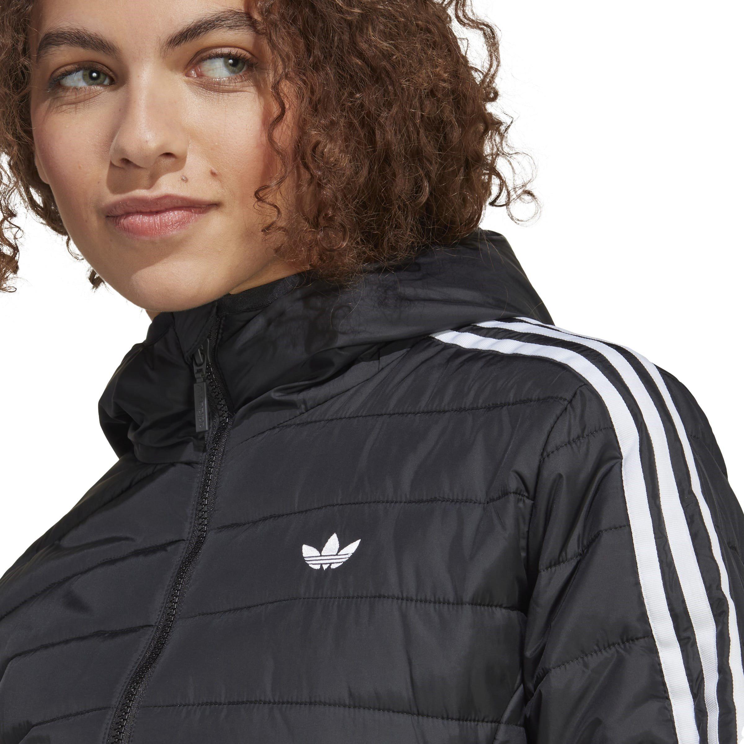 Noir - adidas Originals - Slim Padded Jacket Womens - 5