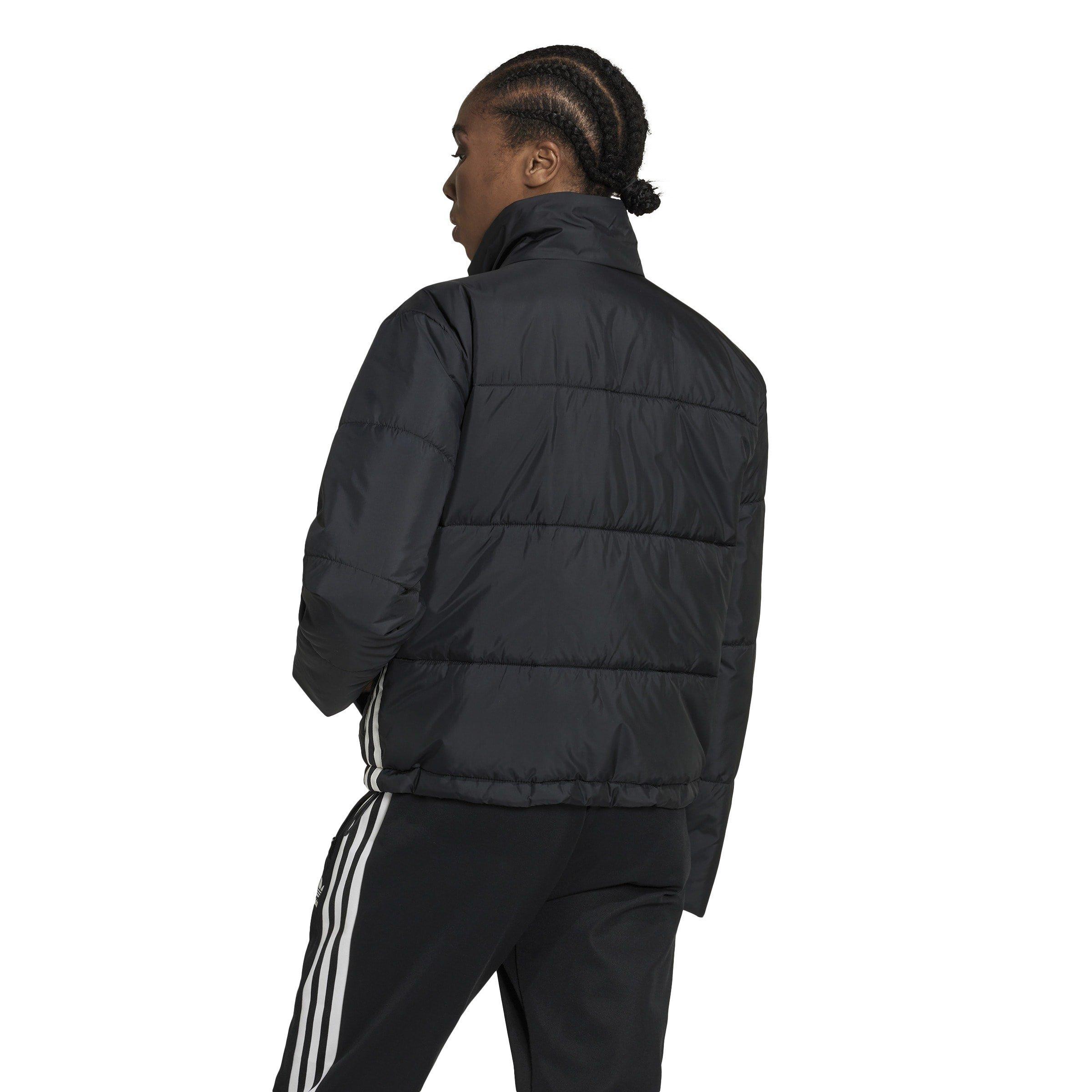 Nero - adidas Originals - Adidas Recycled Oversized Fit Short Puffer Jacket - 3