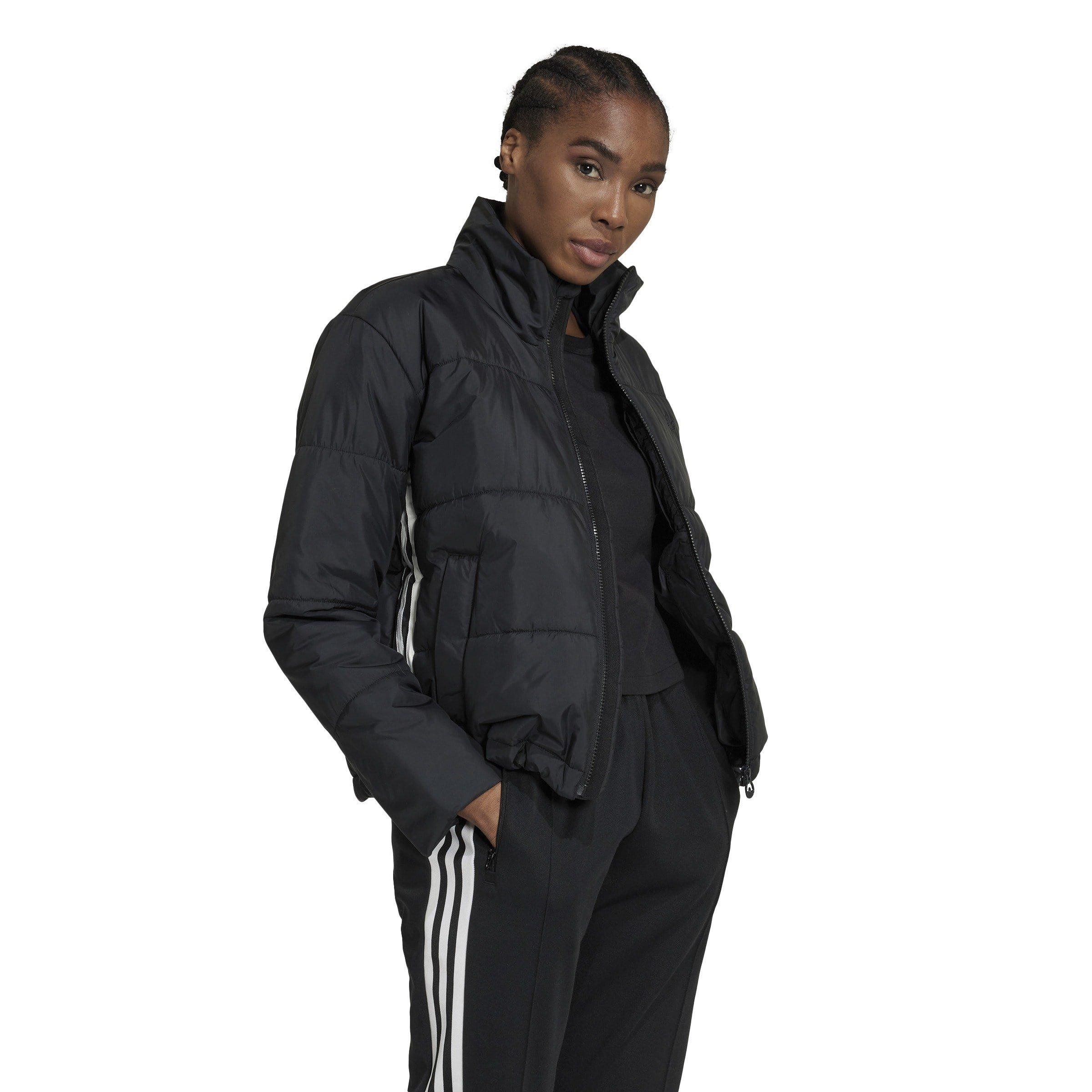 Nero - adidas Originals - Adidas Recycled Oversized Fit Short Puffer Jacket - 4