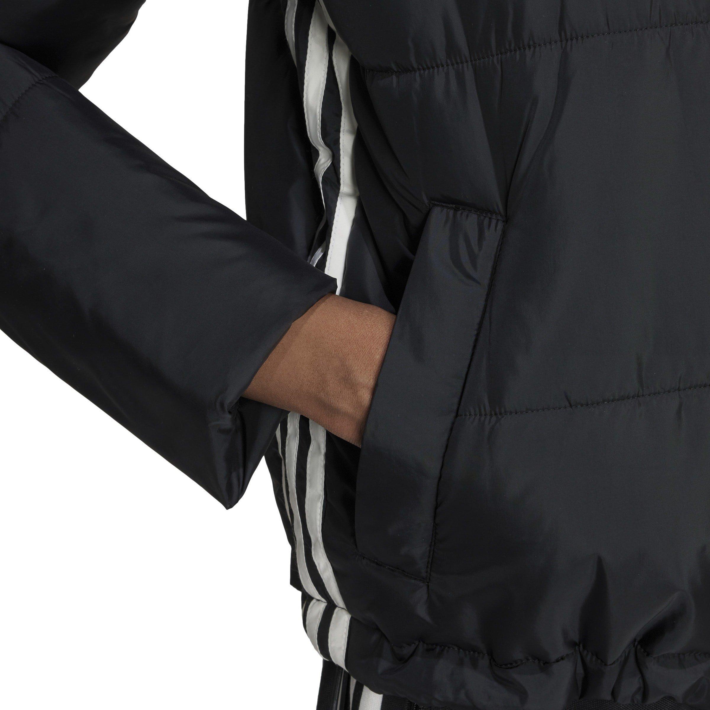 Nero - adidas Originals - Adidas Recycled Oversized Fit Short Puffer Jacket - 6
