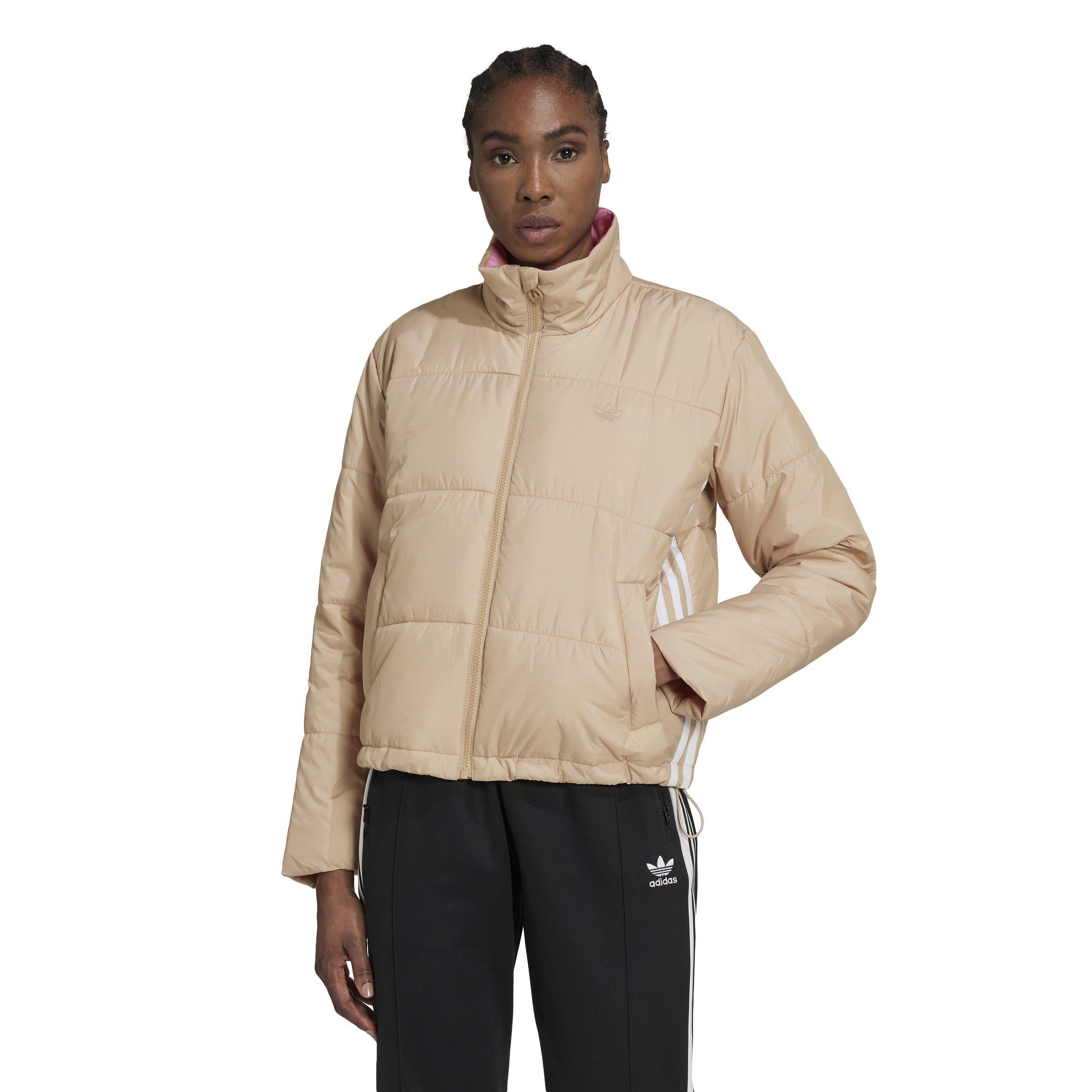 Beige - adidas Originals - Women's Adidas Recycled Oversized Fit Short Puffer Jacket - 2