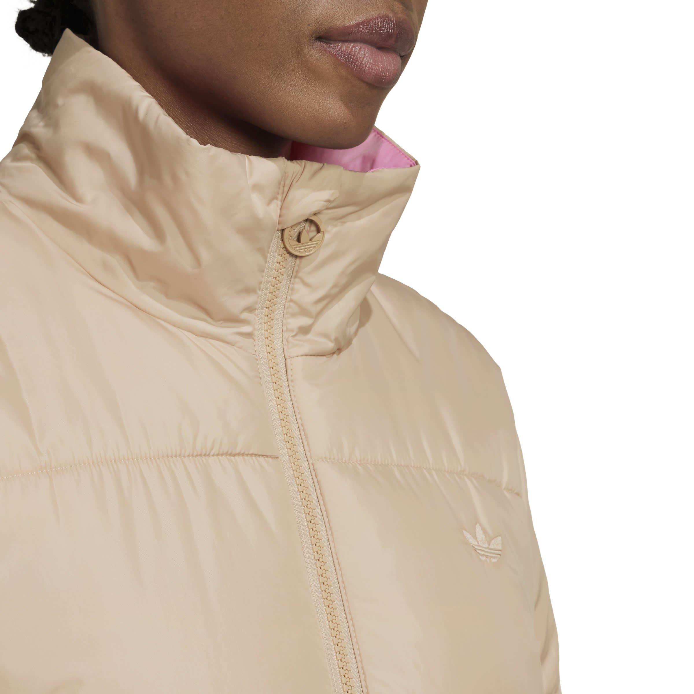 Beige - adidas Originals - Women's Adidas Recycled Oversized Fit Short Puffer Jacket - 6