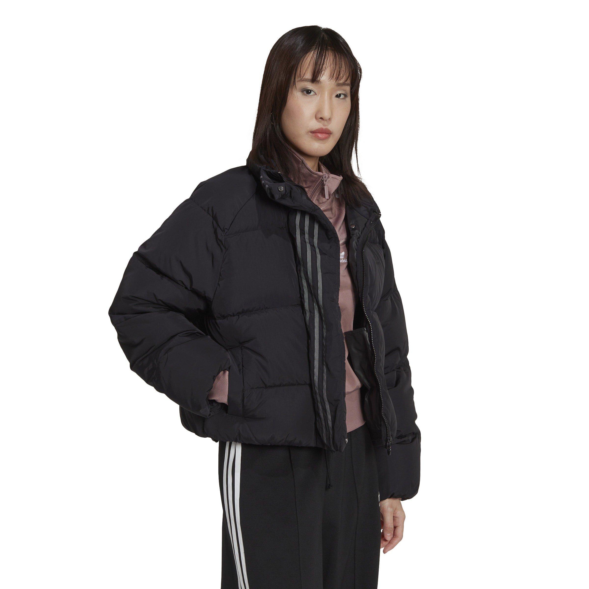 Crna - adidas - Short Down Jacket Womens - 4