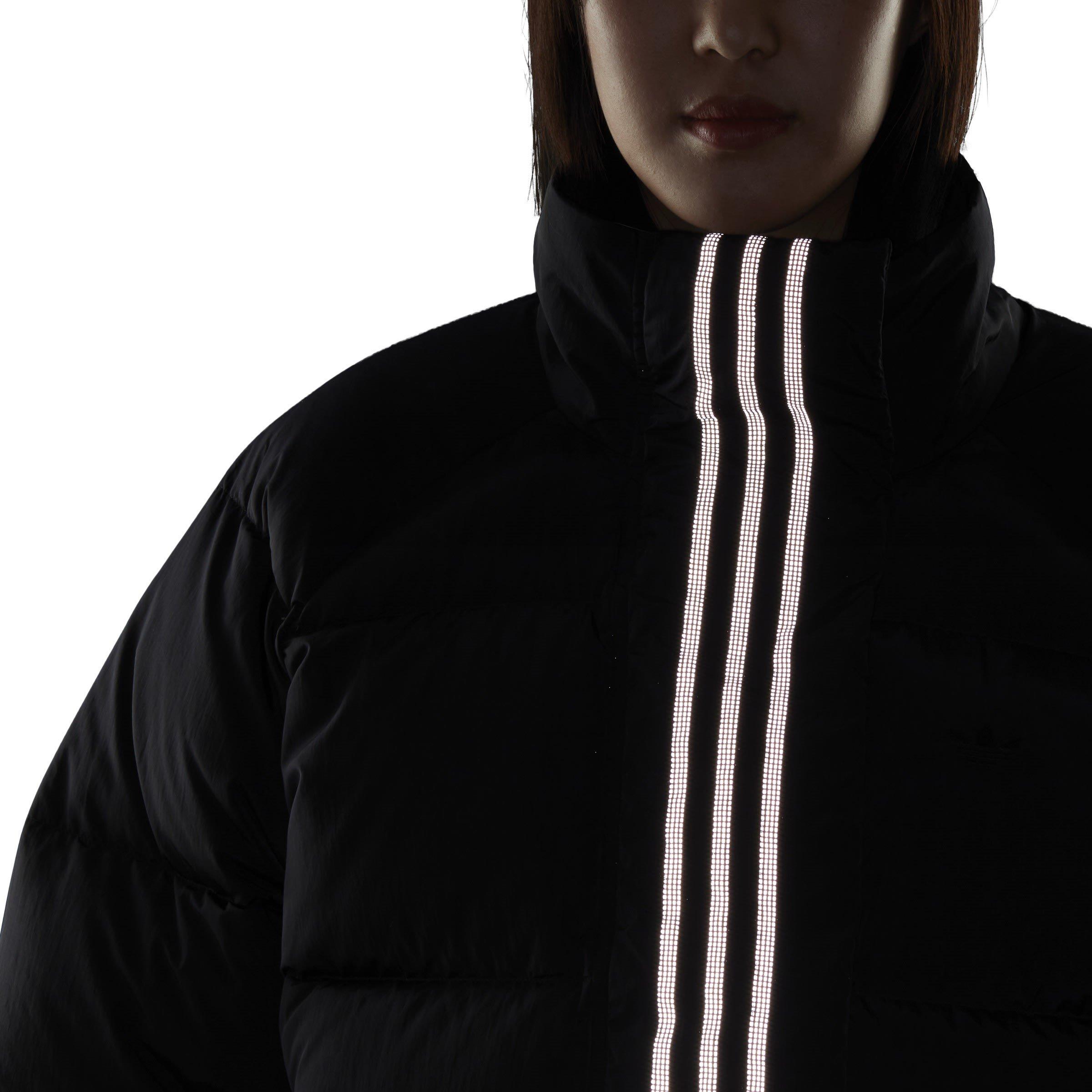 Crna - adidas - Short Down Jacket Womens - 5