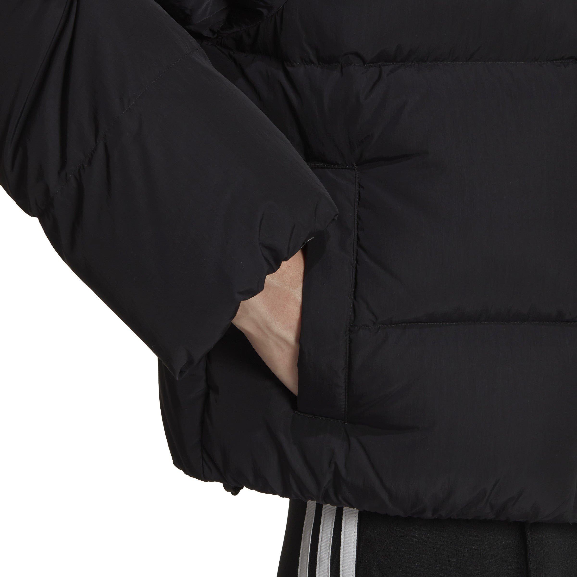 Crna - adidas - Short Down Jacket Womens - 6