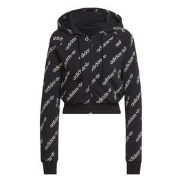 adidas Originals Logomania Cropped Jacket Womens