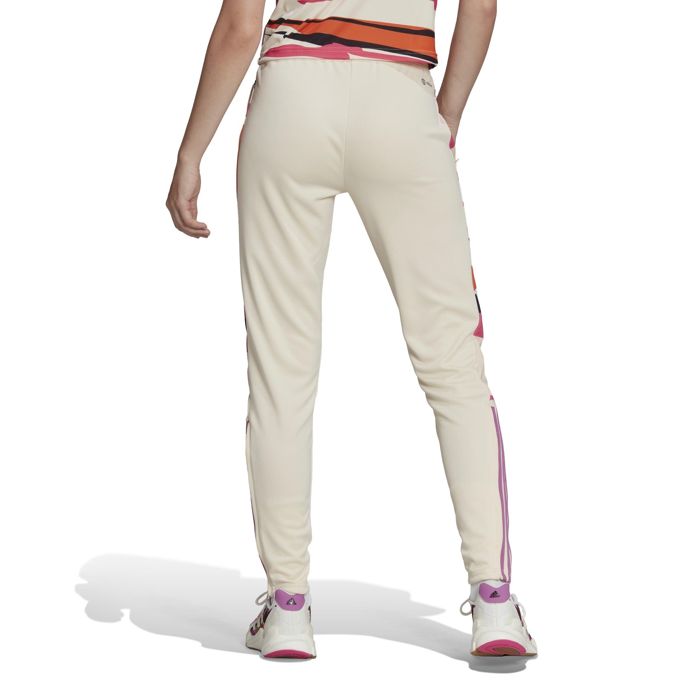adidas Thebe Magugu Tiro Pants Womens Pantaloni della tuta in poliestere con fondo chiuso. Sports Direct