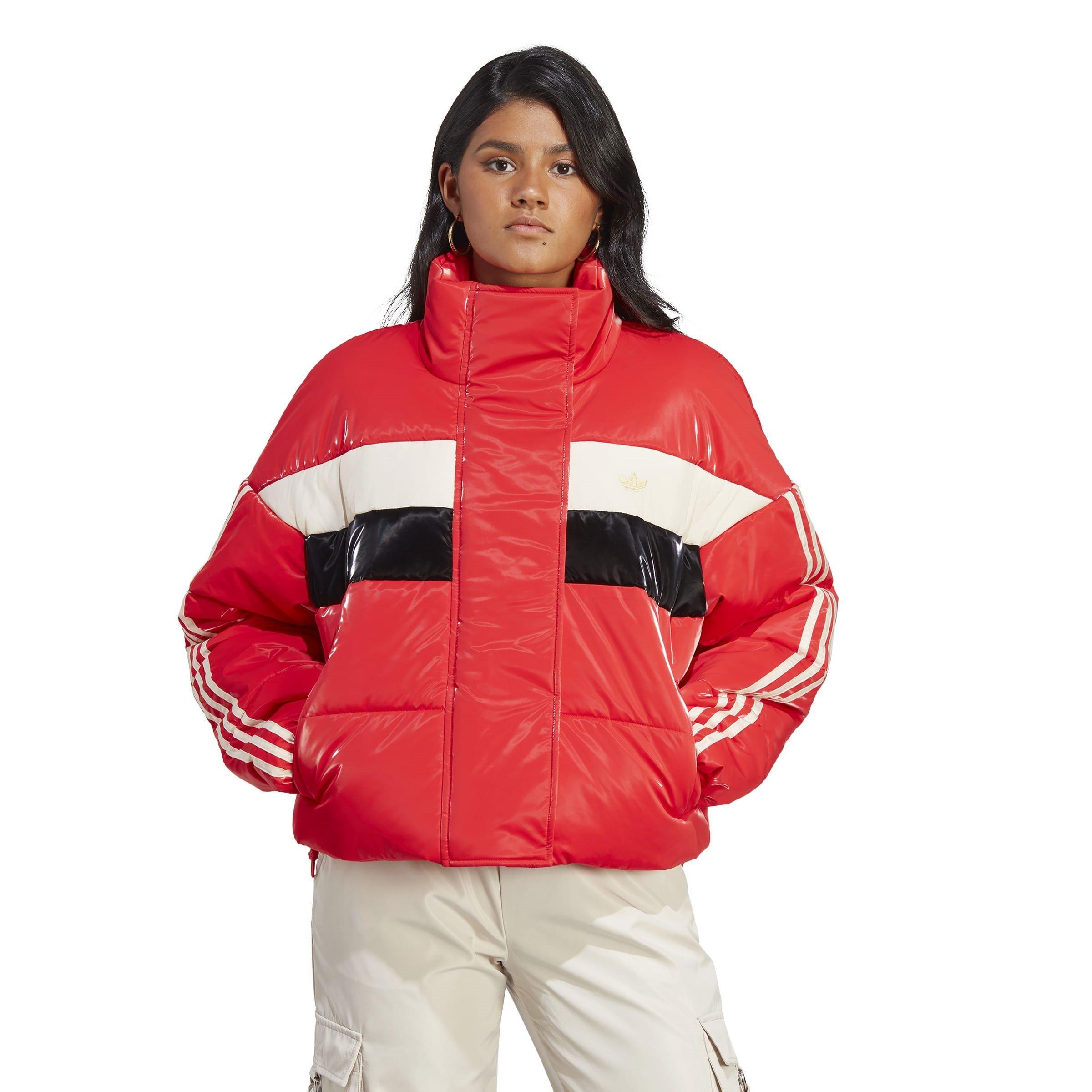 Levende rød - adidas Originals - Padded Ski Long Sleeve Funnel Neck Jacket - 2