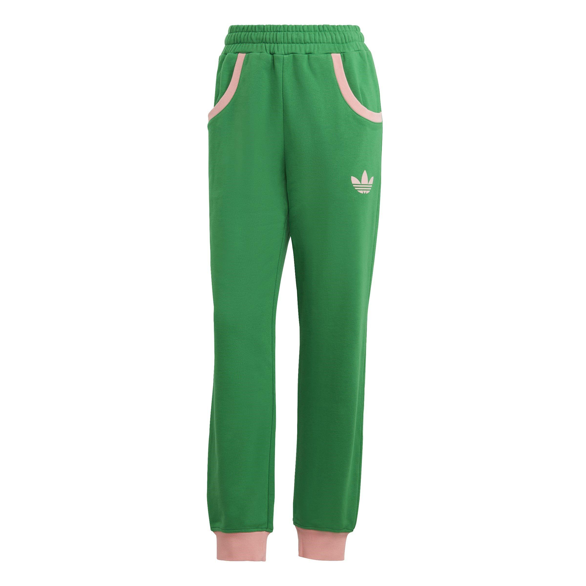 Green - adidas Originals - adidas Adicolor 70s Jogging Bottoms Womens - 1