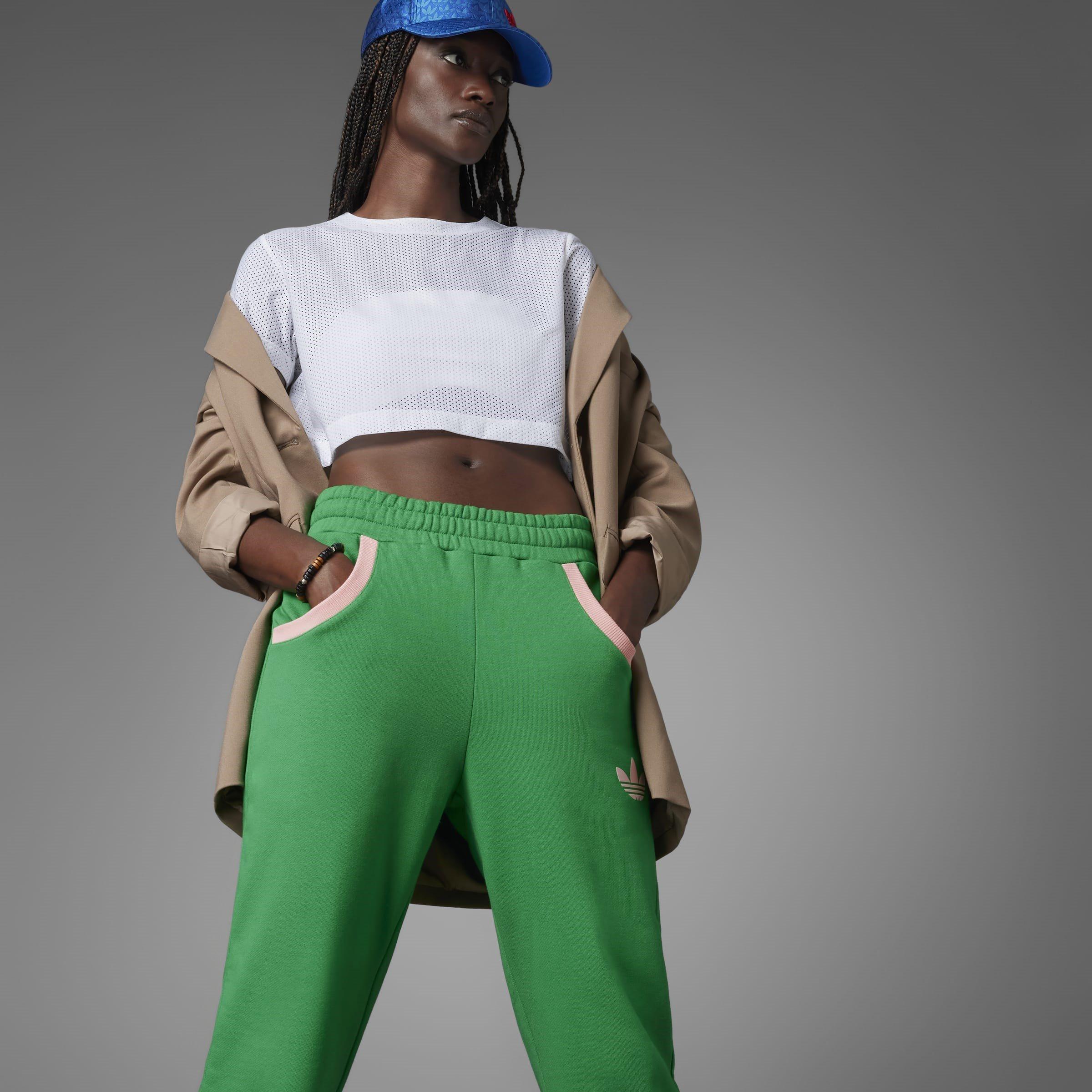 Groen - adidas Originals - Adicolor 70s Jogging Bottoms Womens - 15