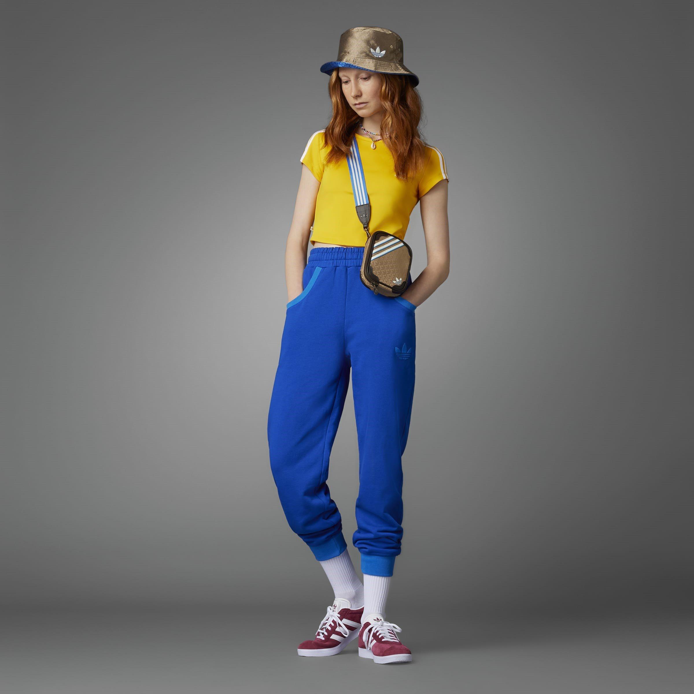 Blue - adidas Originals - adidas Adicolor 70s Jogging Bottoms Womens - 13
