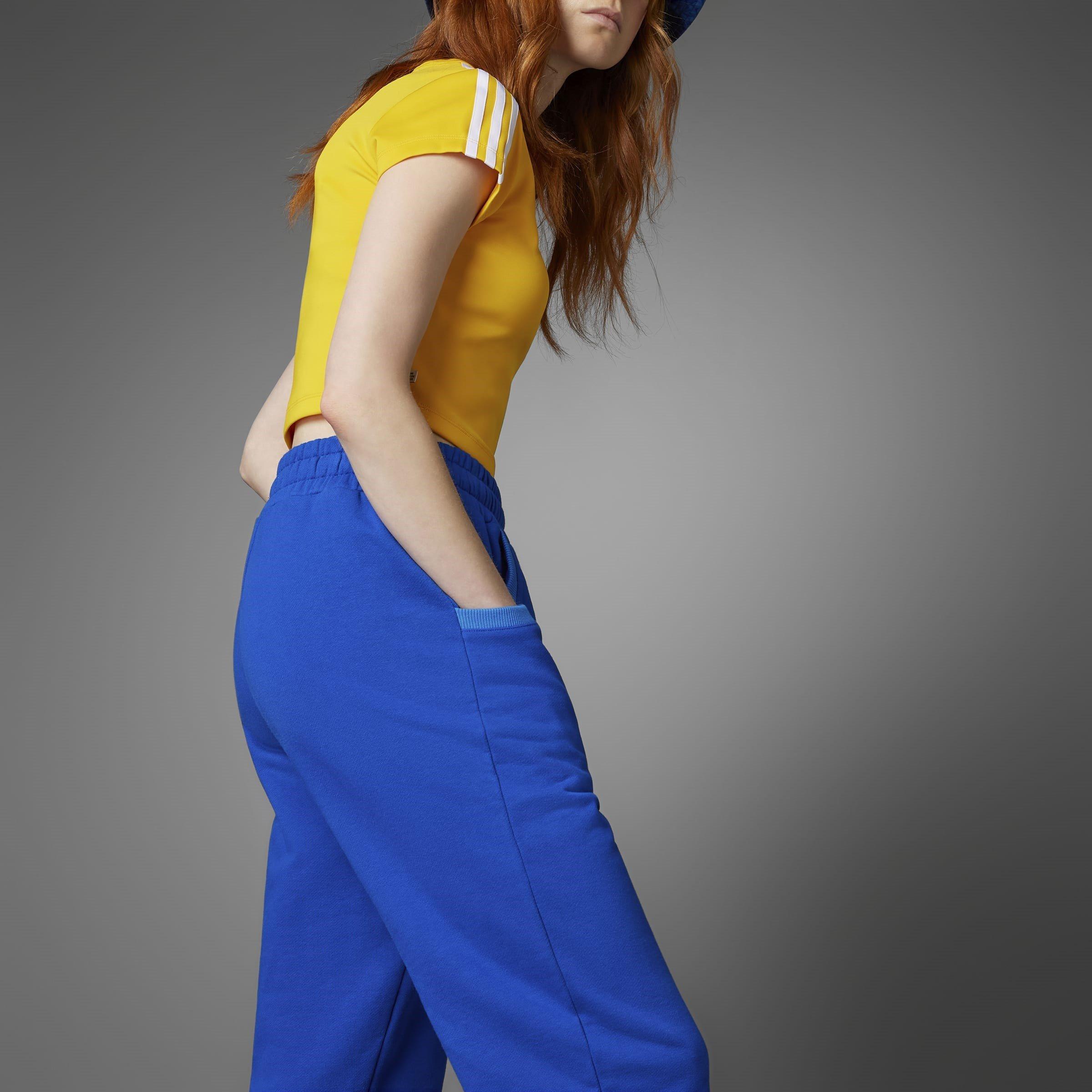 Blue - adidas Originals - adidas Adicolor 70s Jogging Bottoms Womens - 14