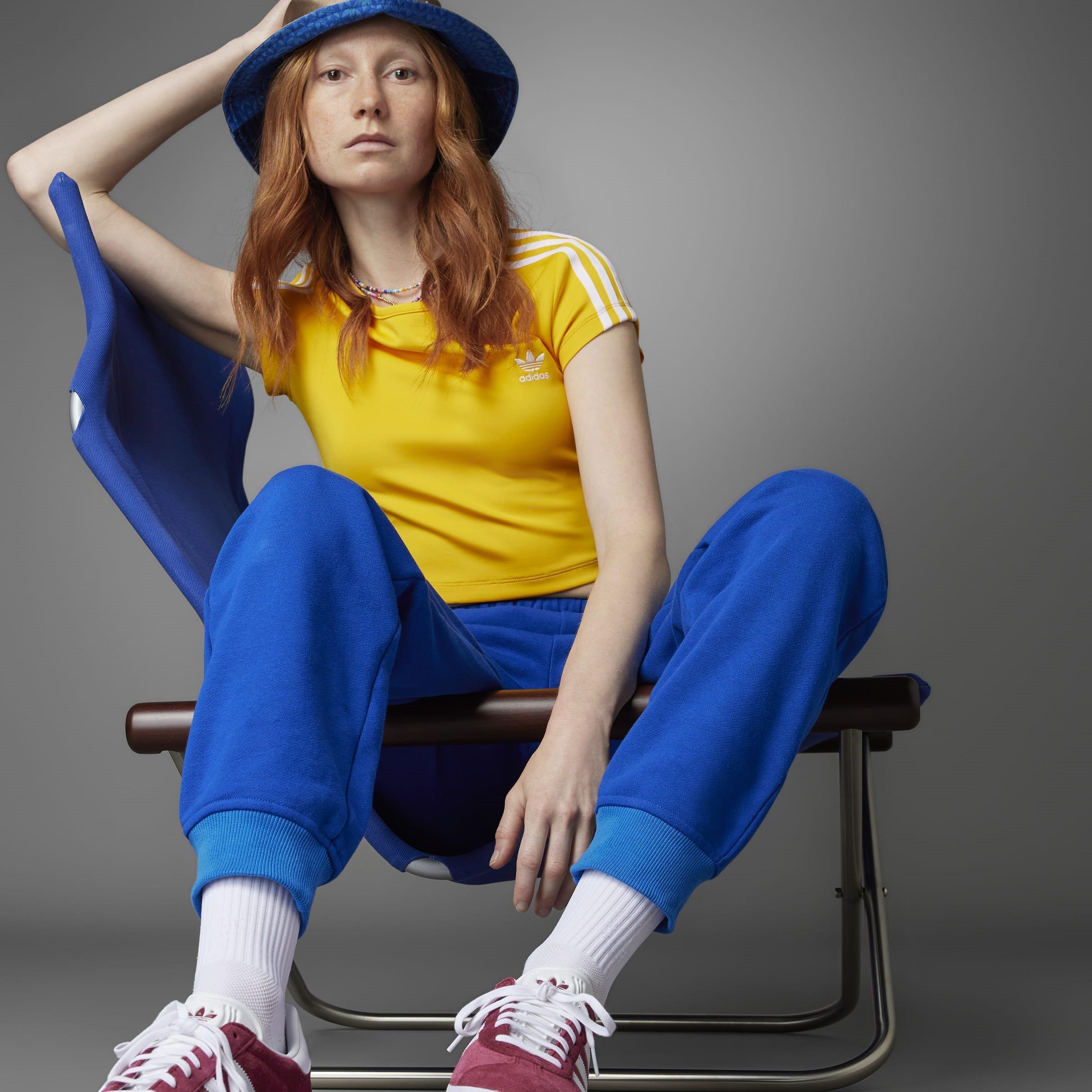 Blue - adidas Originals - adidas Adicolor 70s Jogging Bottoms Womens - 15