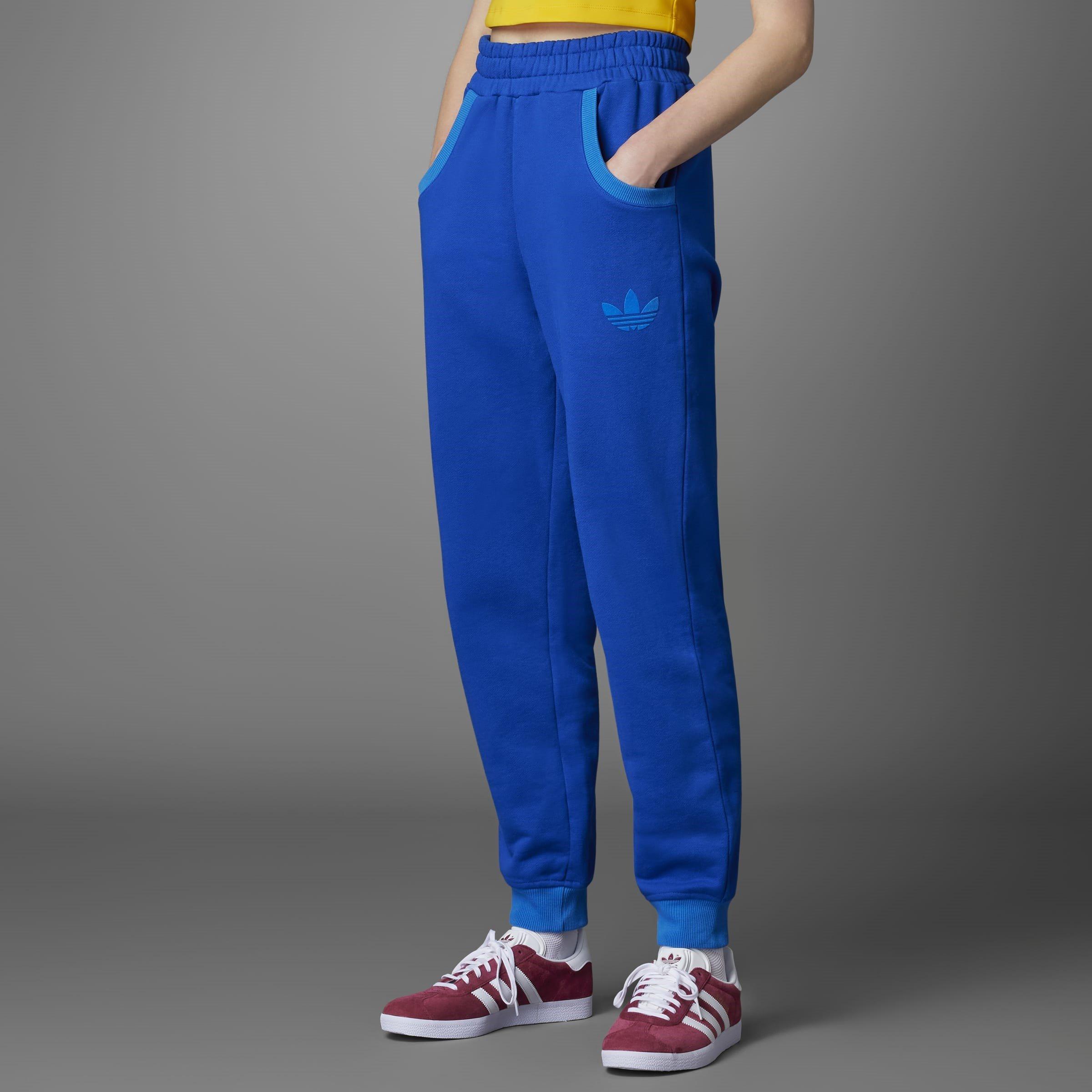 Blue - adidas Originals - adidas Adicolor 70s Jogging Bottoms Womens - 10