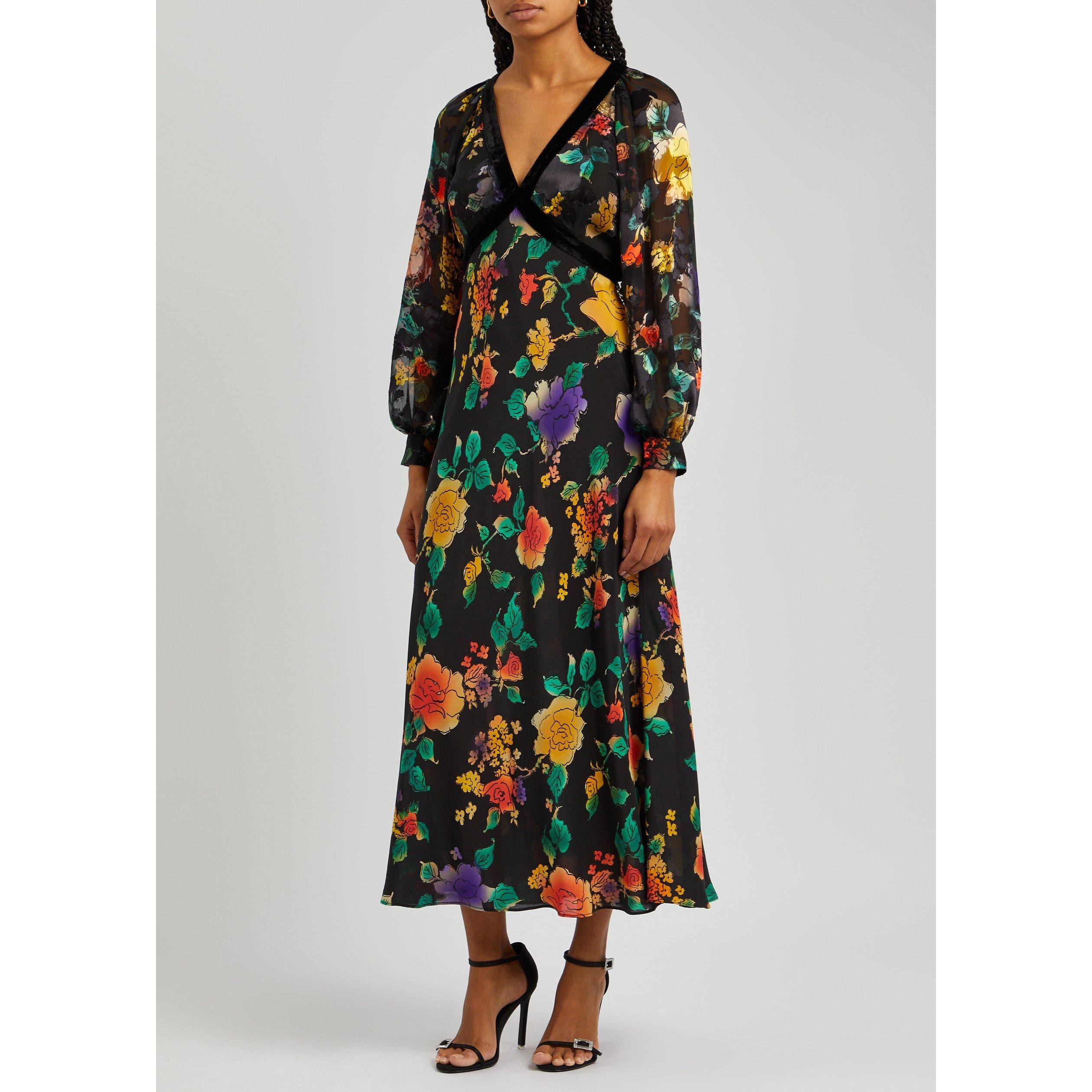 BLACK AND OTHER - RIXO - LD AYLA L SLEEVE DRESS - 2