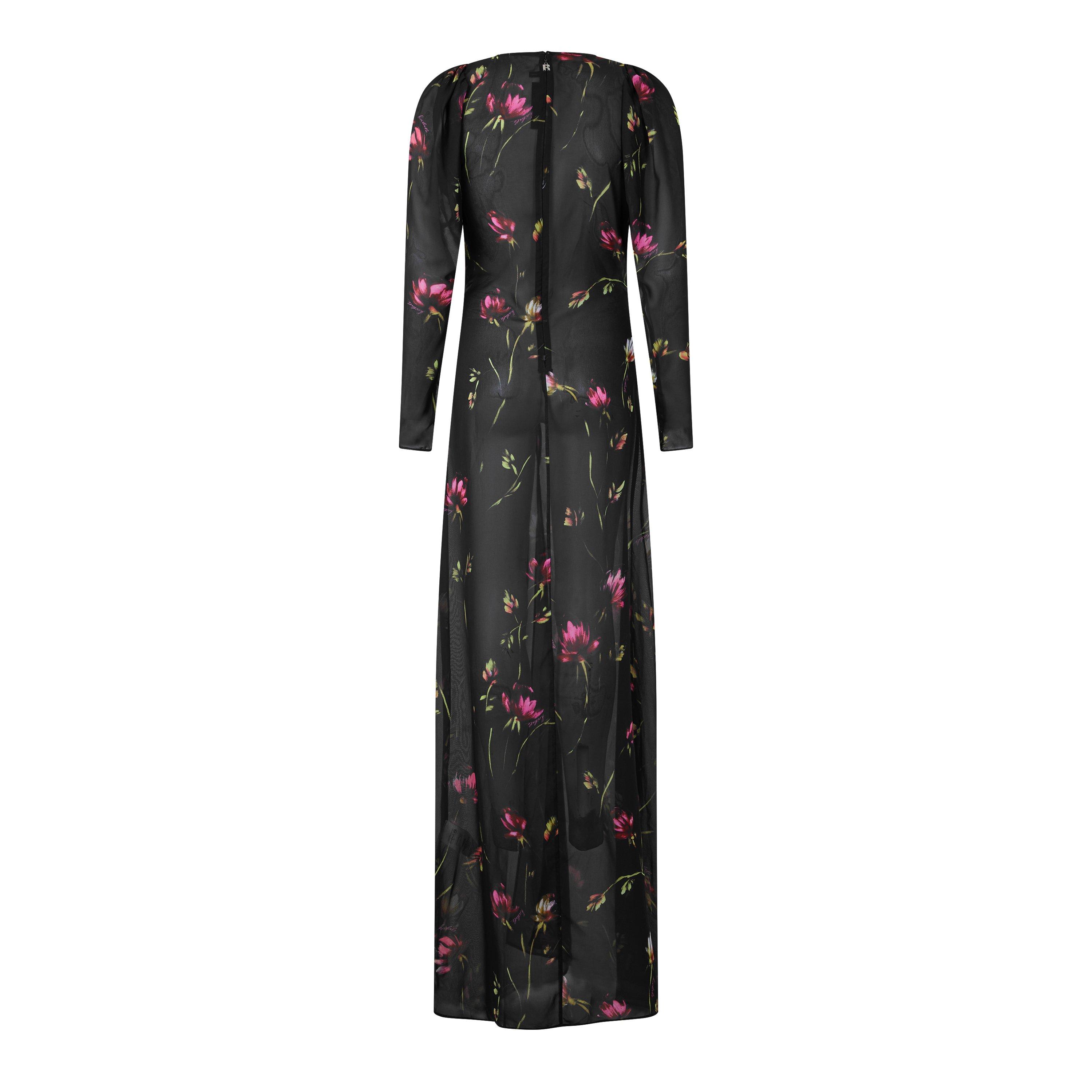 BLACK AND OTHER - Rotate - LD Light V-Neck Maxi Dres - 2