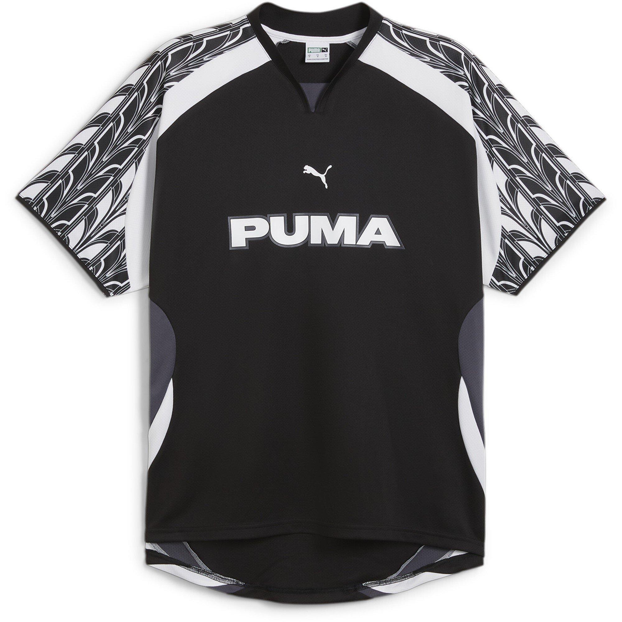 Black/Grey - Puma - Unisex Adults Short-Sleeve Performance T-Shirt - 1