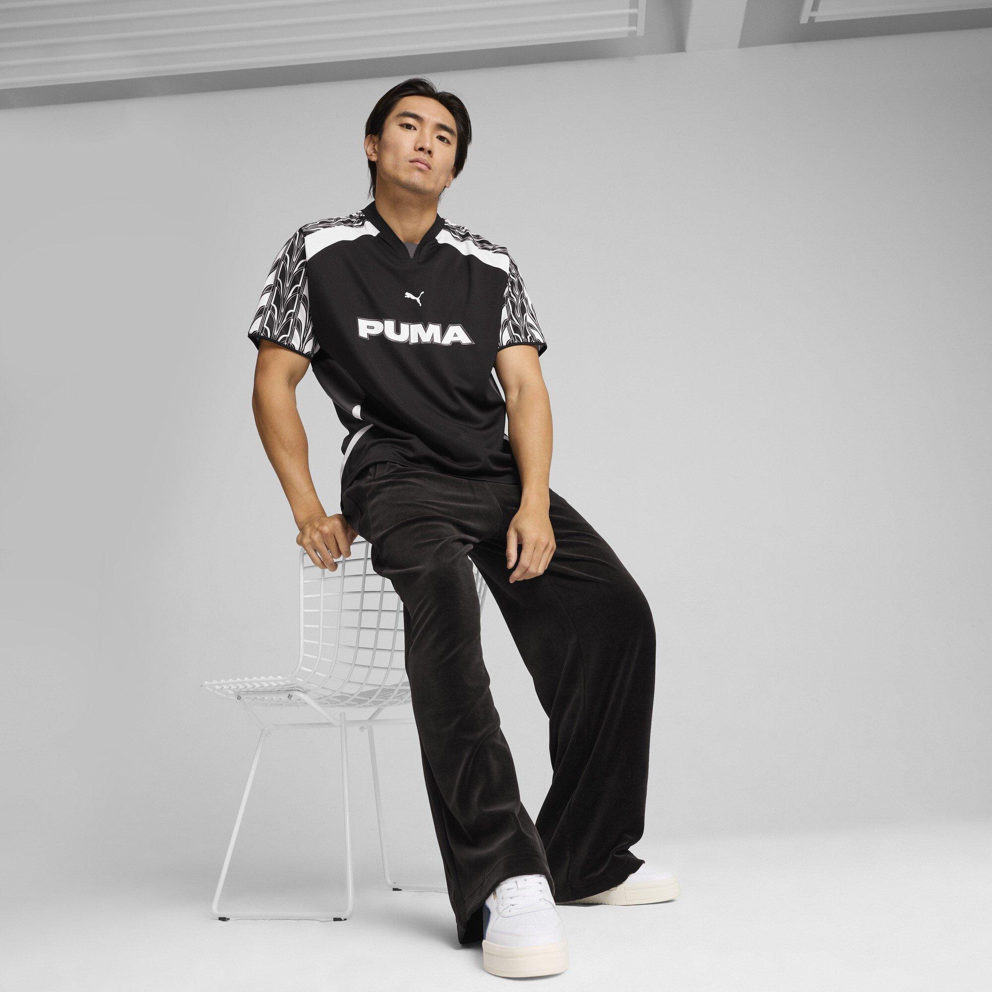 Schwarz/Grau - Puma - Adults Short-Sleeve Performance T-Shirt - 7