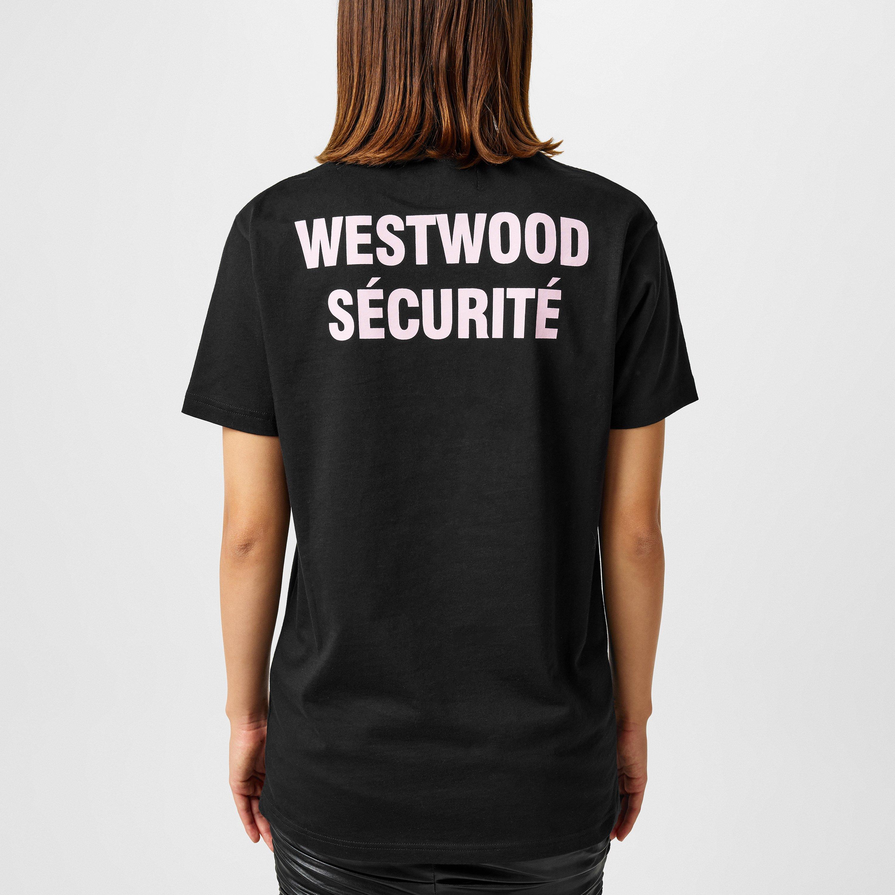 Black - Vivienne Westwood - Women's Securite Classic Oversized T-Shirt - 3