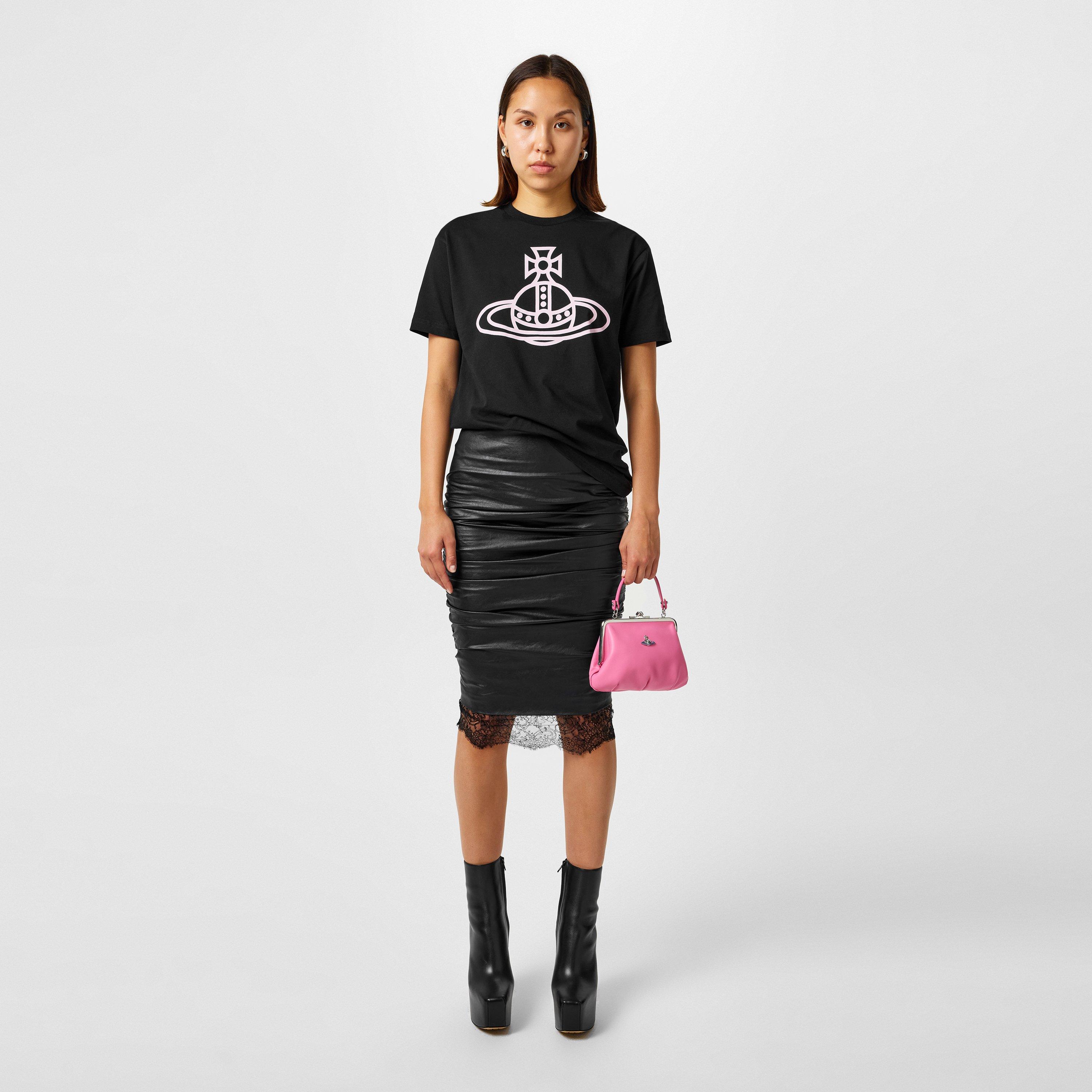 Black - Vivienne Westwood - Women's Securite Classic Oversized T-Shirt - 4