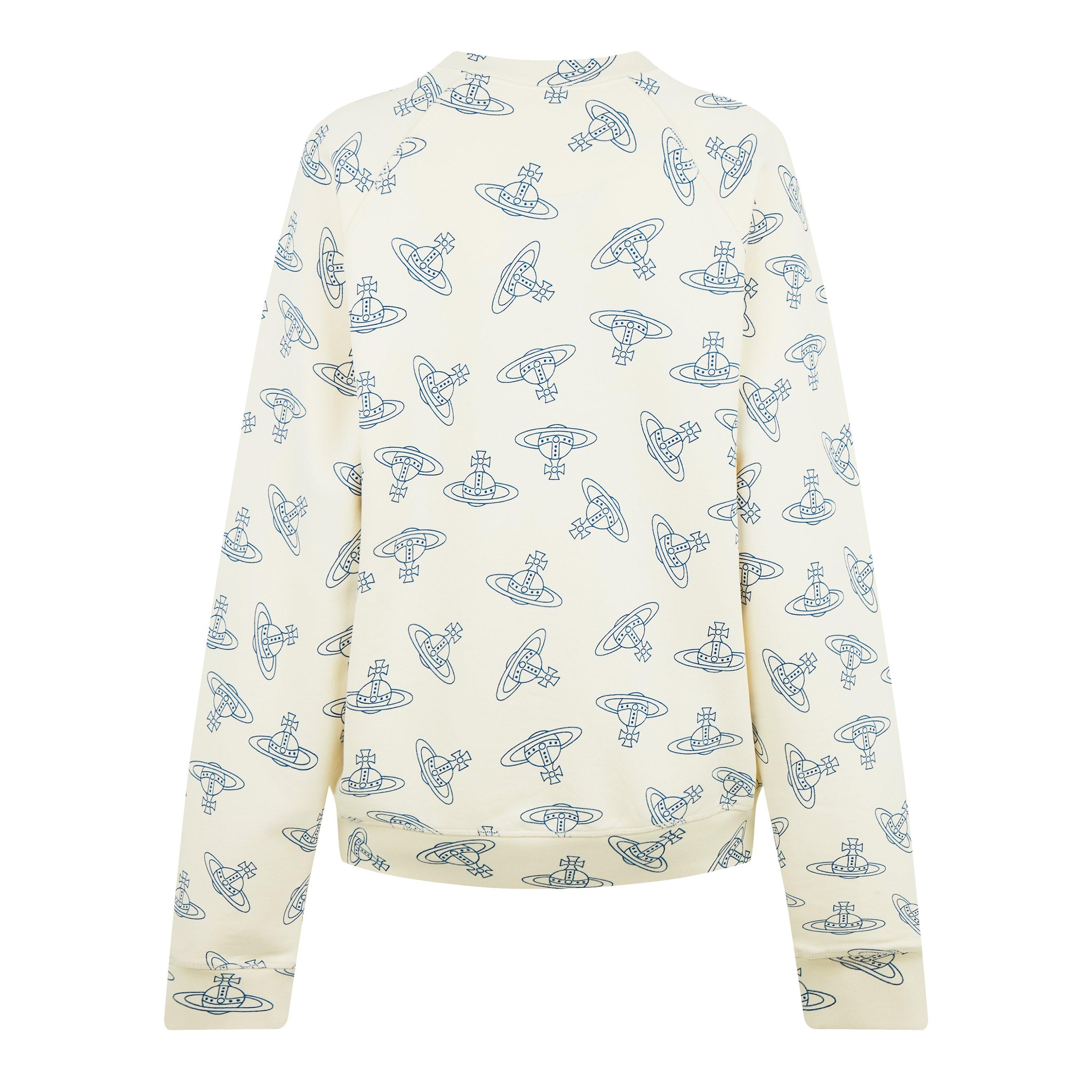 White - Vivienne Westwood - Saturn Orb Sweater - 6