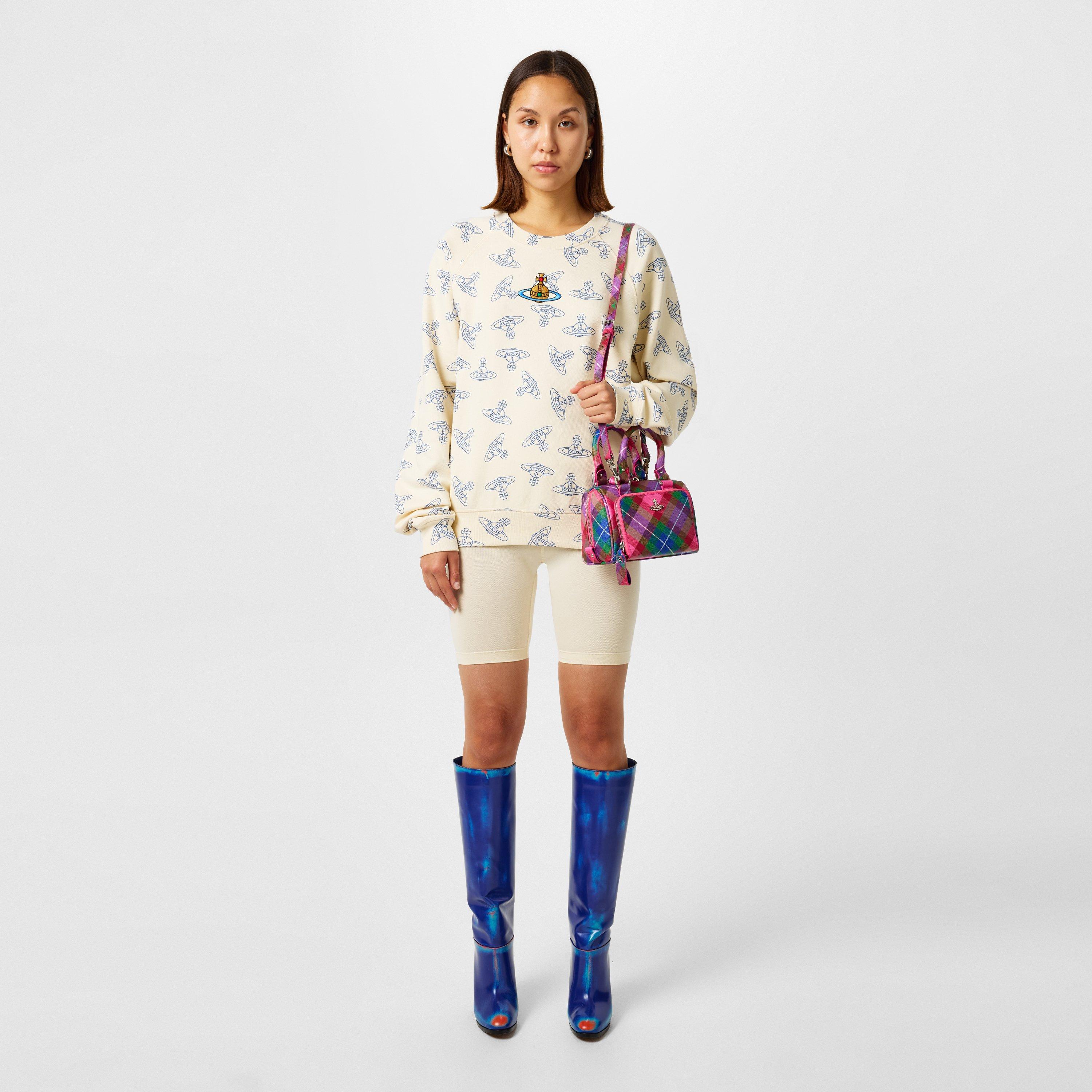 White - Vivienne Westwood - Saturn Orb Sweater - 4