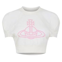 Vivienne Westwood Logo Cropped T-Shirt